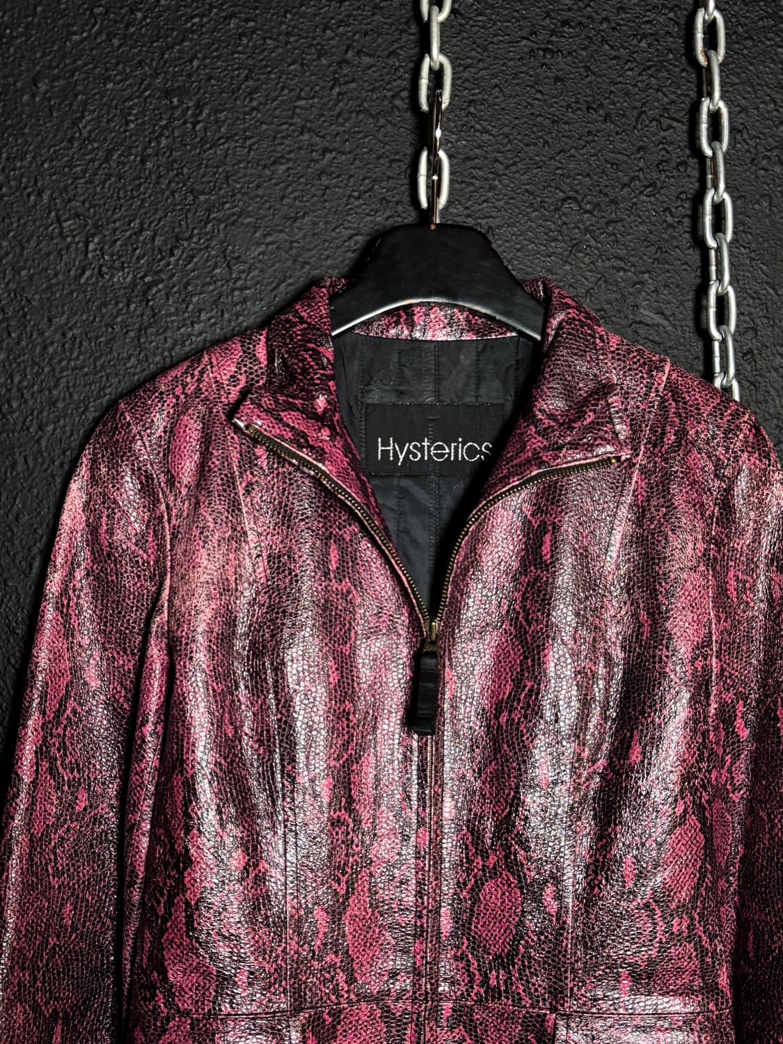 Hysteric Glamour – Python Leather Coat 상품이미지2