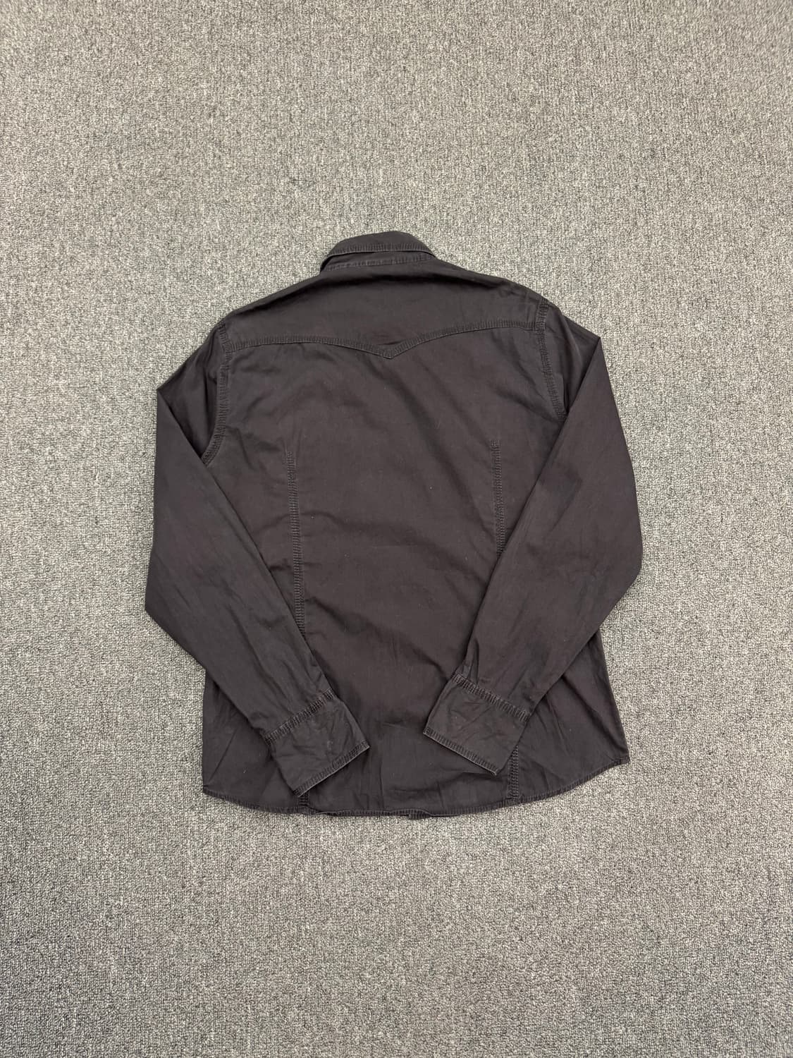 XL)트루릴리전 빈티지 웨스턴 블랙 긴팔셔츠 상품이미지5