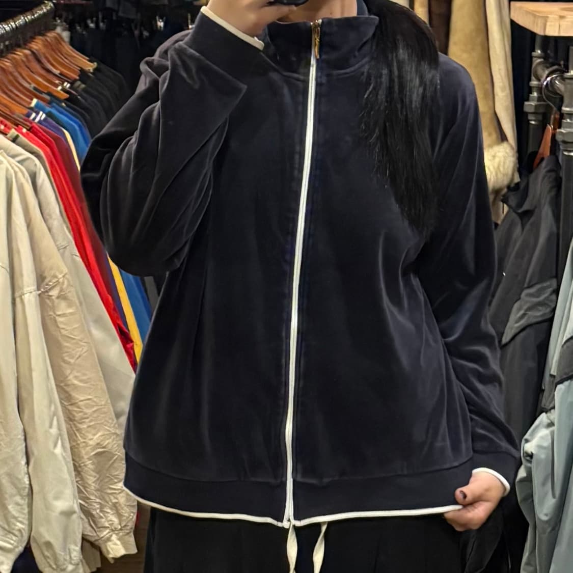 [HI] VTG 벨벳져지 퍼플 상품이미지2