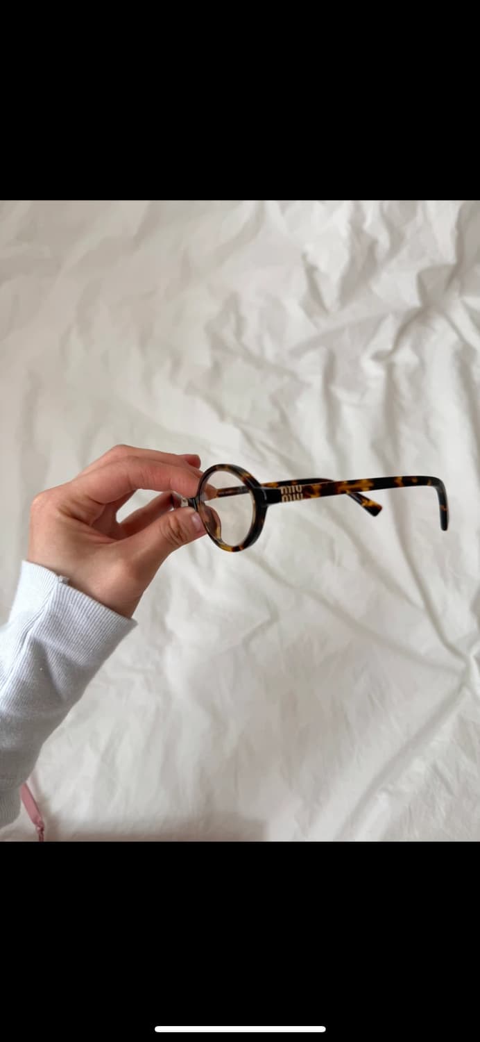 미우미우 안경 톨토이즈쉘 상품이미지6