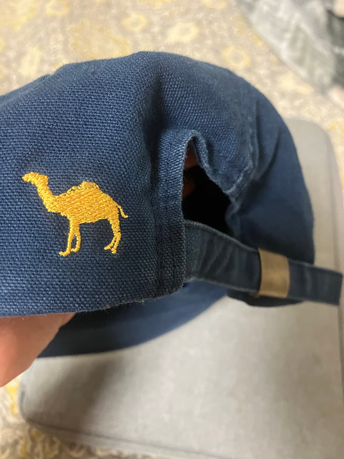 카멜 빈티지캡 상품이미지3