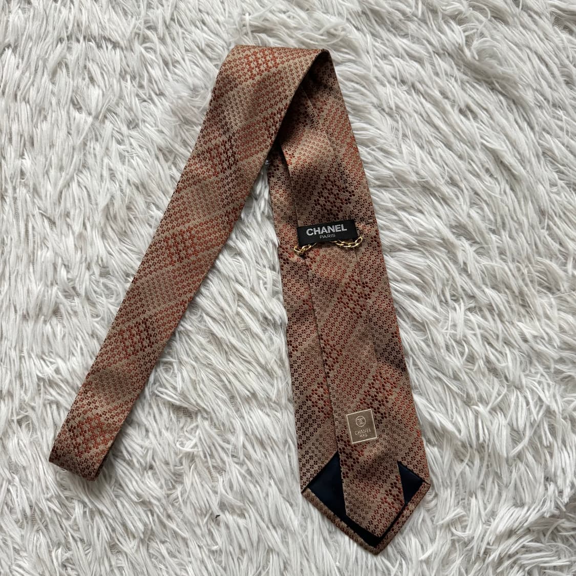 CHANEL 일본빈티지 넥타이 샤넬 빈티지넥타이 샤넬새상품 샤넬넥타이 상품이미지3