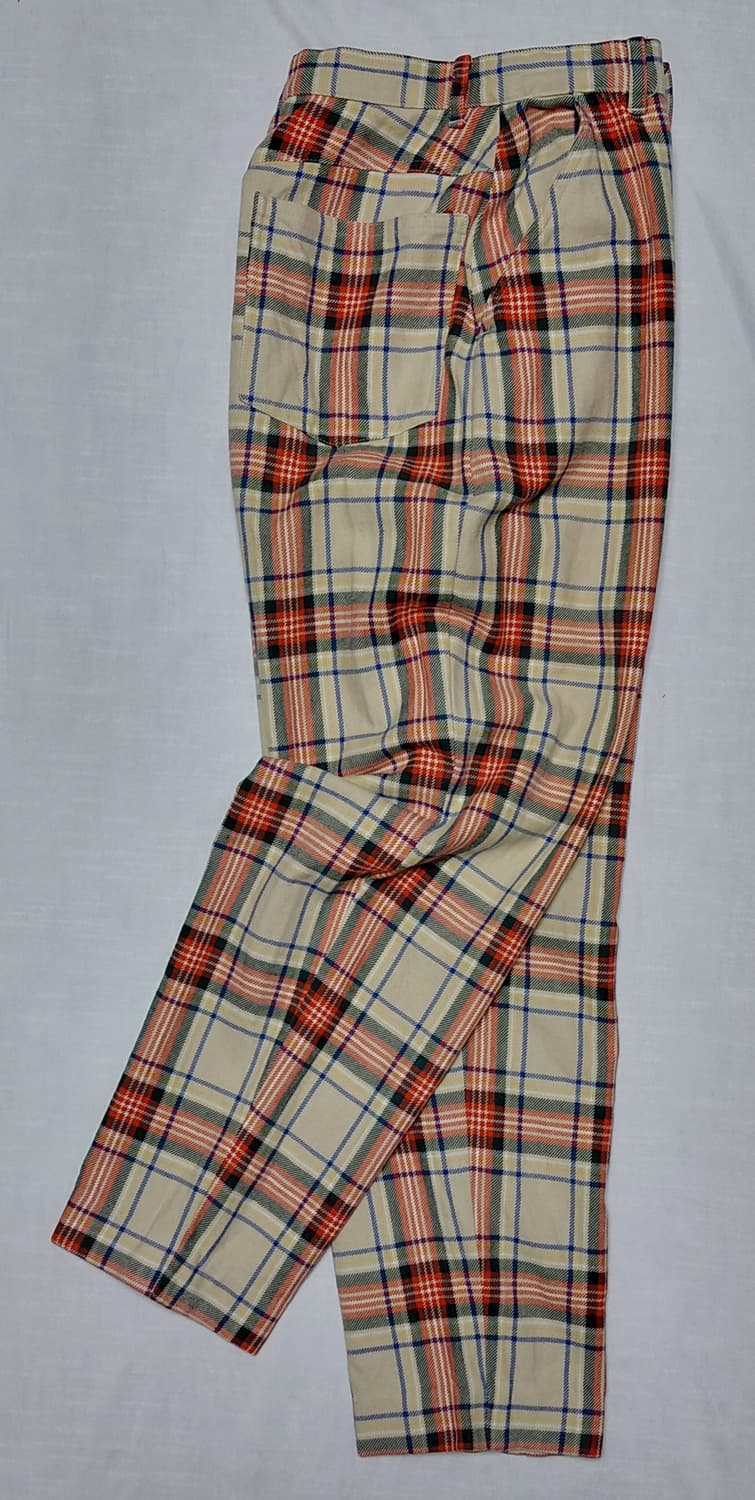 [M] 투모로우랜드 마카피(MACPHEE) 클래식 체크 코튼 팬츠 상품이미지8