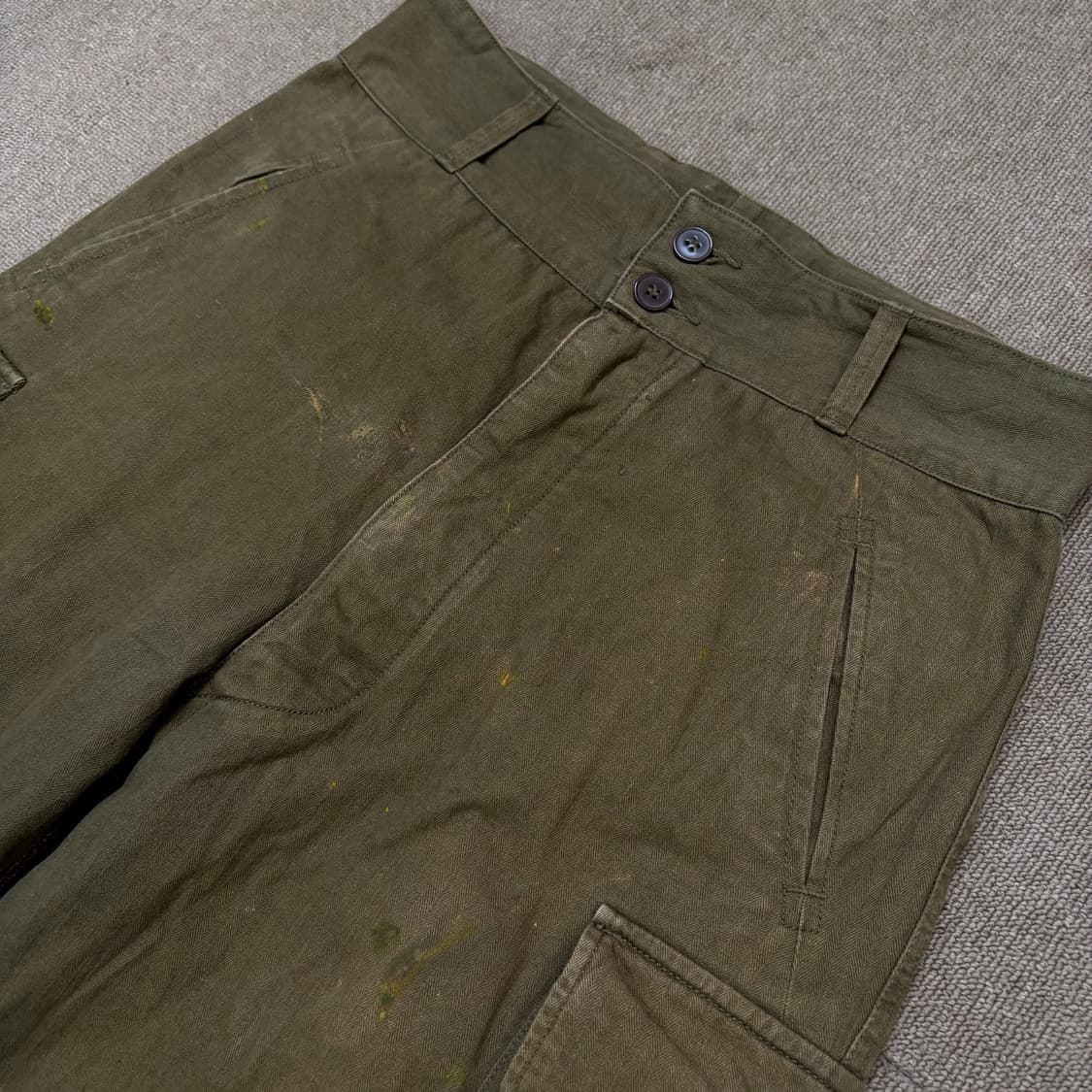 HOUSTON inc japan m-47 프랑스군 복각 빈티지 팬츠 상품이미지2