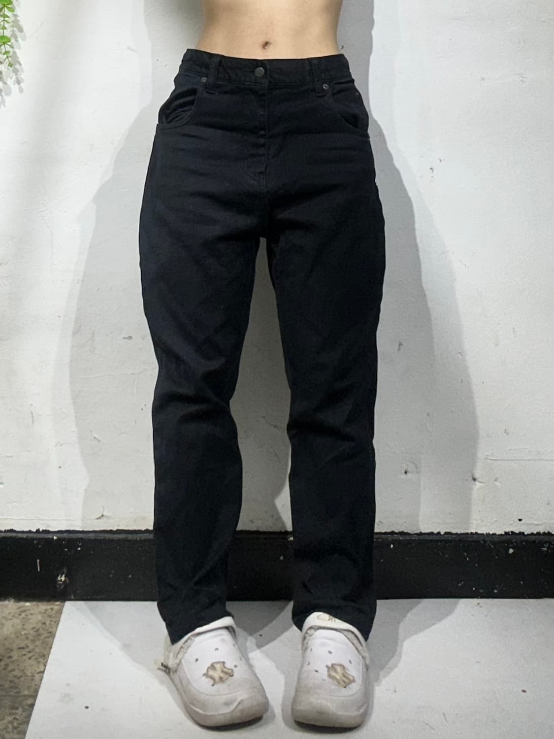 빔즈 흑청 데님 팬츠 32 상품이미지2