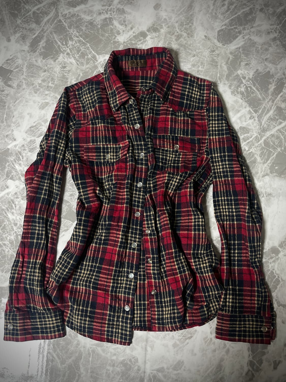 (Japanese vintage)punk check shirts 상품이미지1