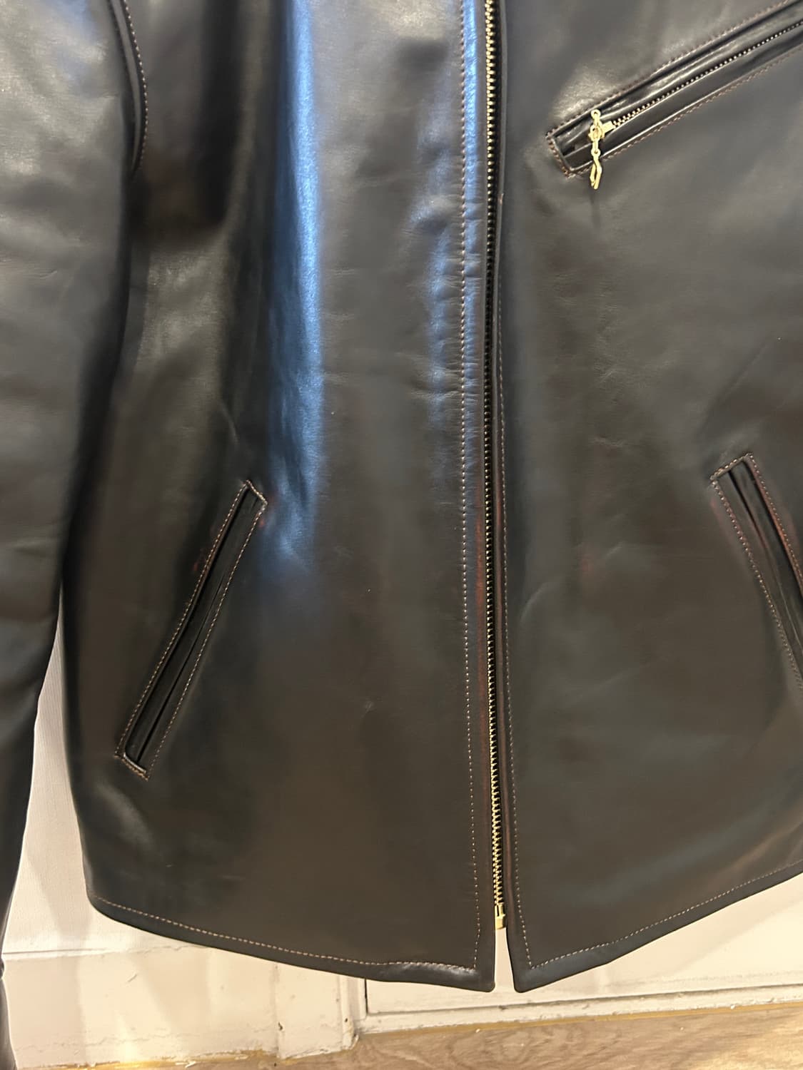 [40]에어로레더 하프벨트 교신O 상품이미지2