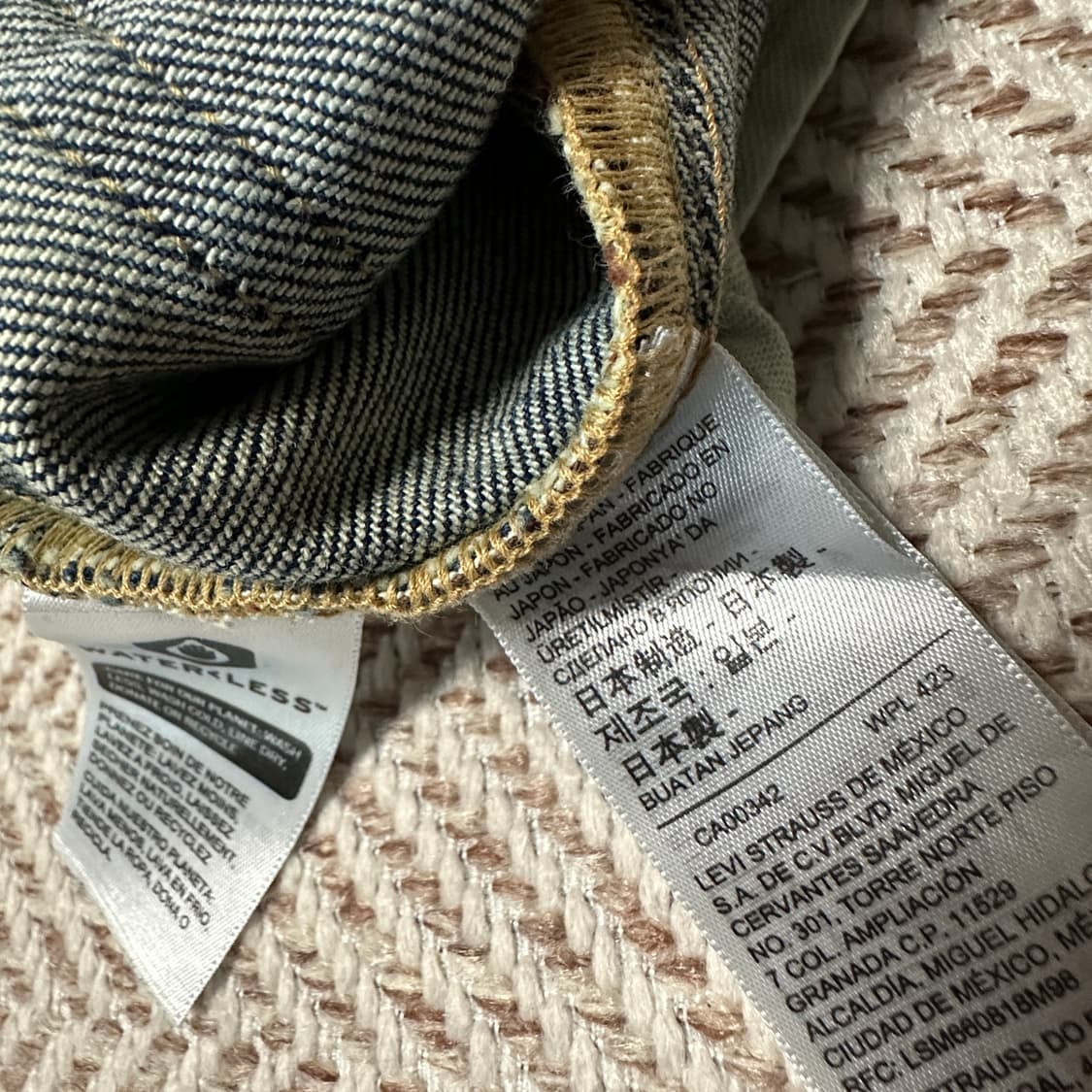 LEVI'S 511 japan made big E denim pants 상품이미지6