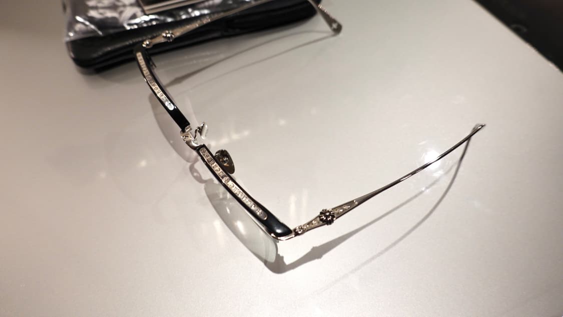 크롬하츠 슬런트레딕션1 (54)  블랙/실버 안경 상품이미지2