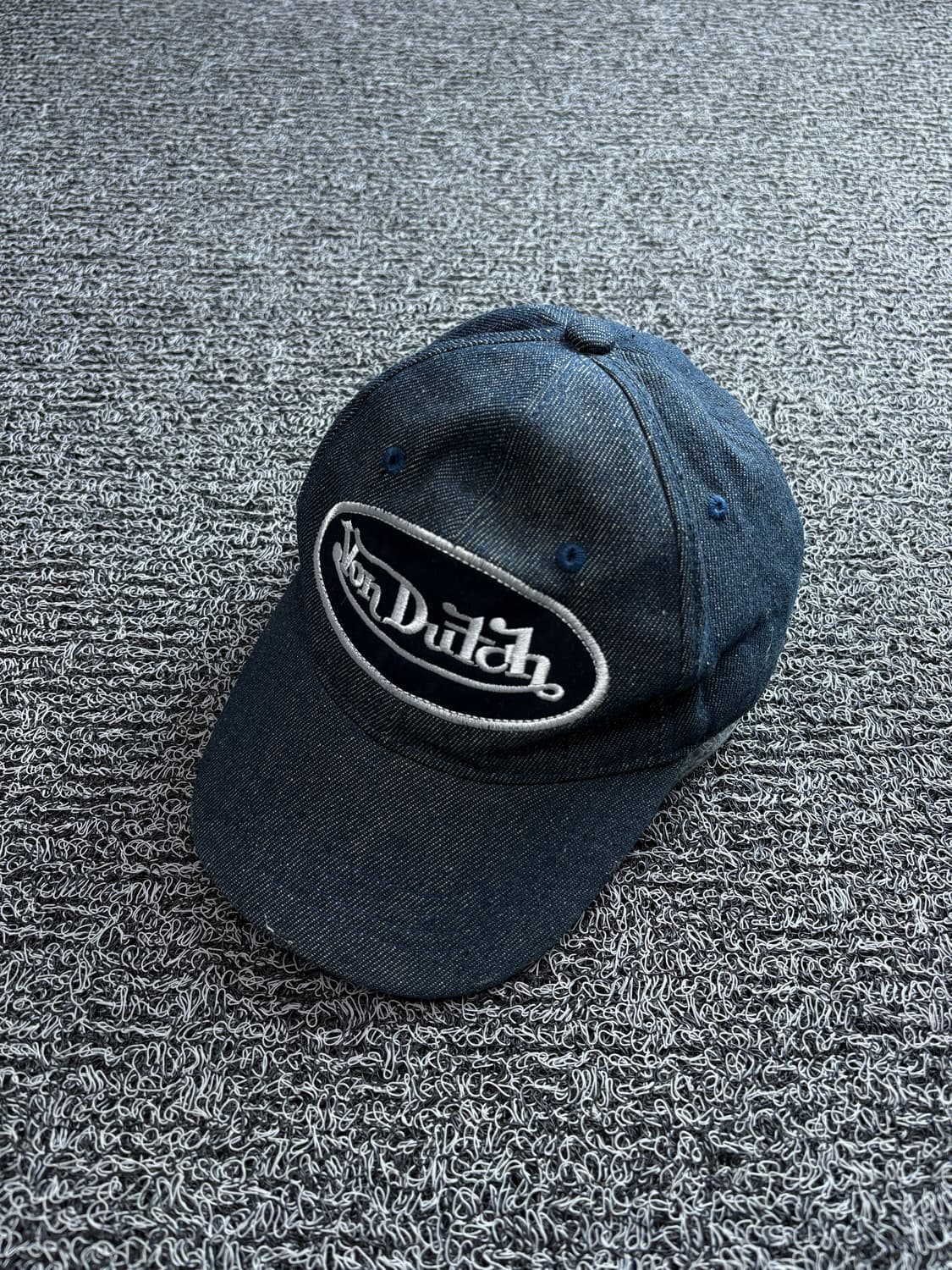 00s 본더치 y2k 올드스쿨 패치 빅로고 데님 볼캡 2942 상품이미지1