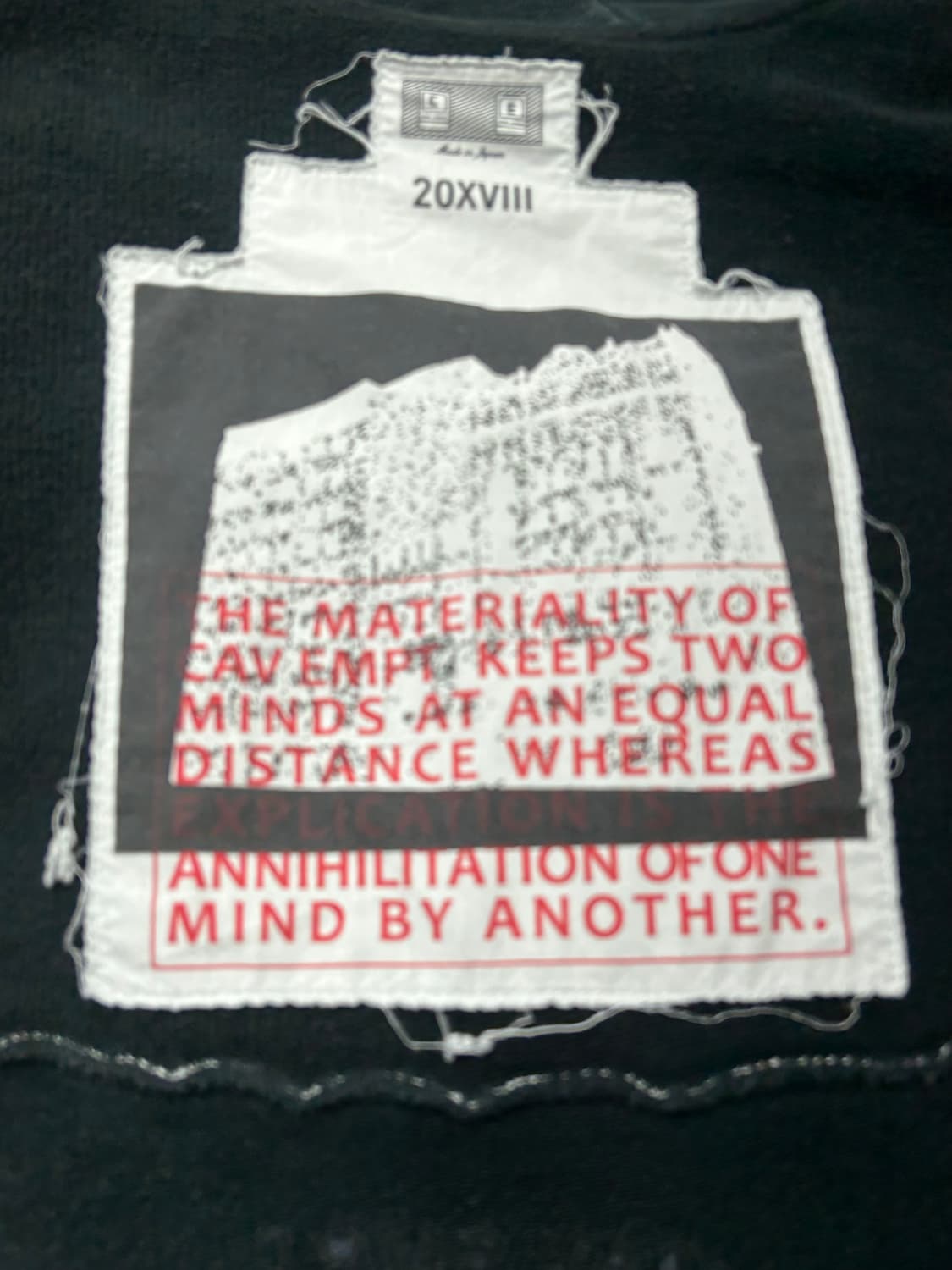 18ss 카브엠트 후드 상품이미지5