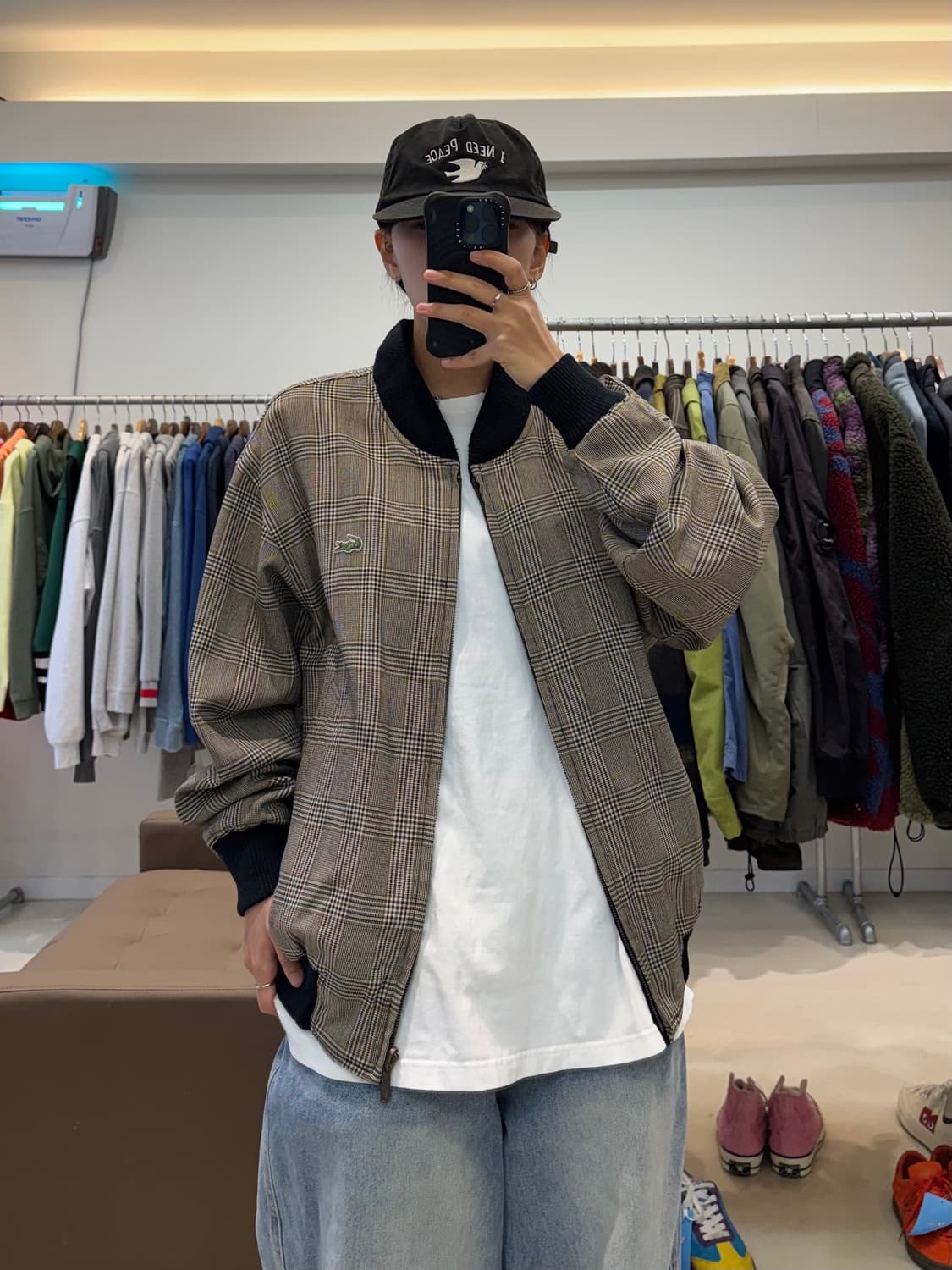 라코스테 리버시블 블루종 자켓 상품이미지6