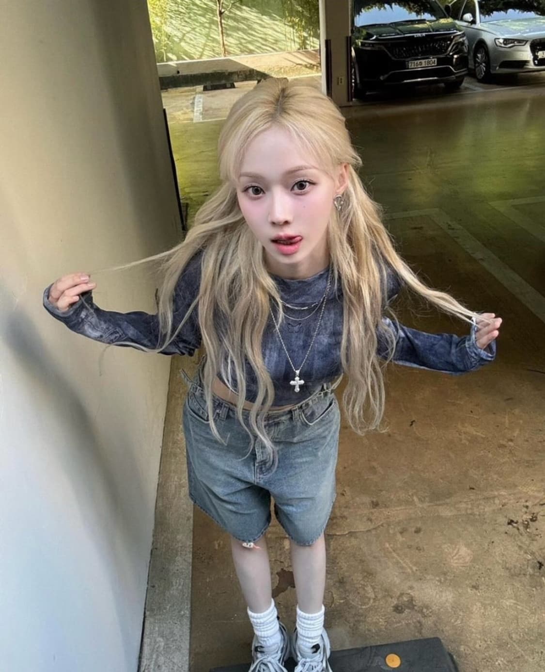 에즈이프캘리 KNEE LENGTH WIDE DENIM PANTS 상품이미지6