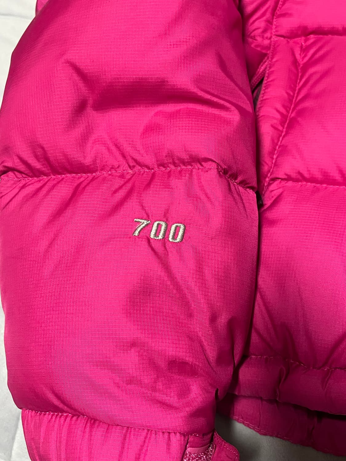 [S] 노스페이스 구스다운 패딩 700 핑크 상품이미지2