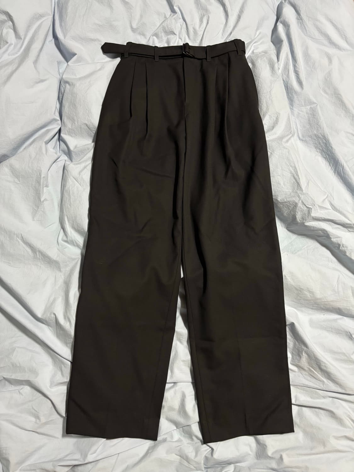 르메르 20fw 벨티드 팬츠 44 블랙 상품이미지6