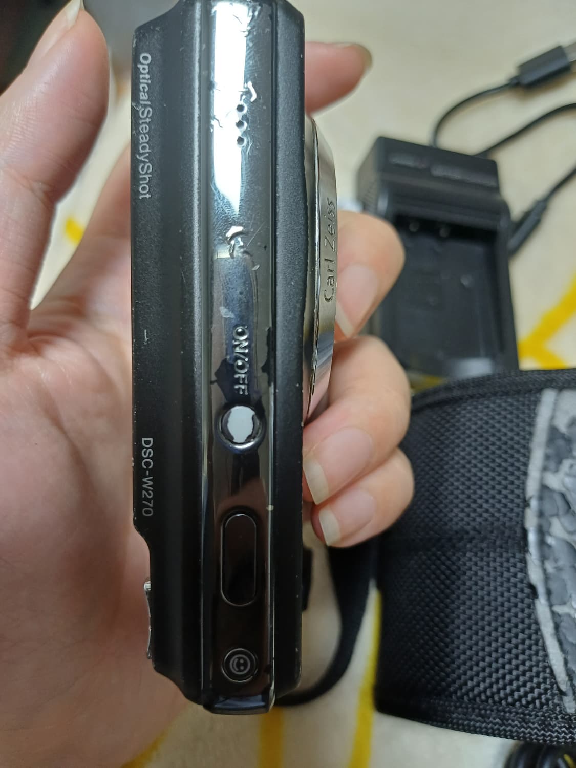 소니 사이버샷 DSC-W270 디지털 카메라 작례있음 상품이미지5