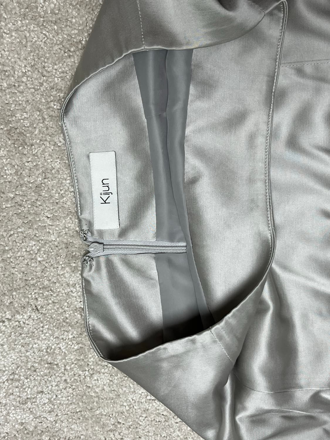 기준 실크 카고 스커트 상품이미지2