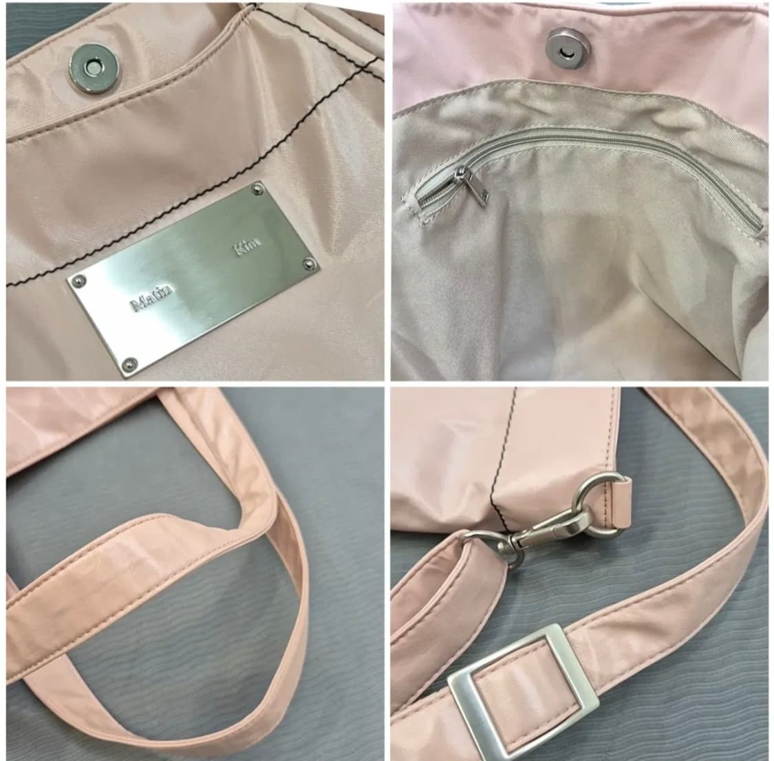 마뗑킴 코티 빅 토트백 핑크 상품이미지9