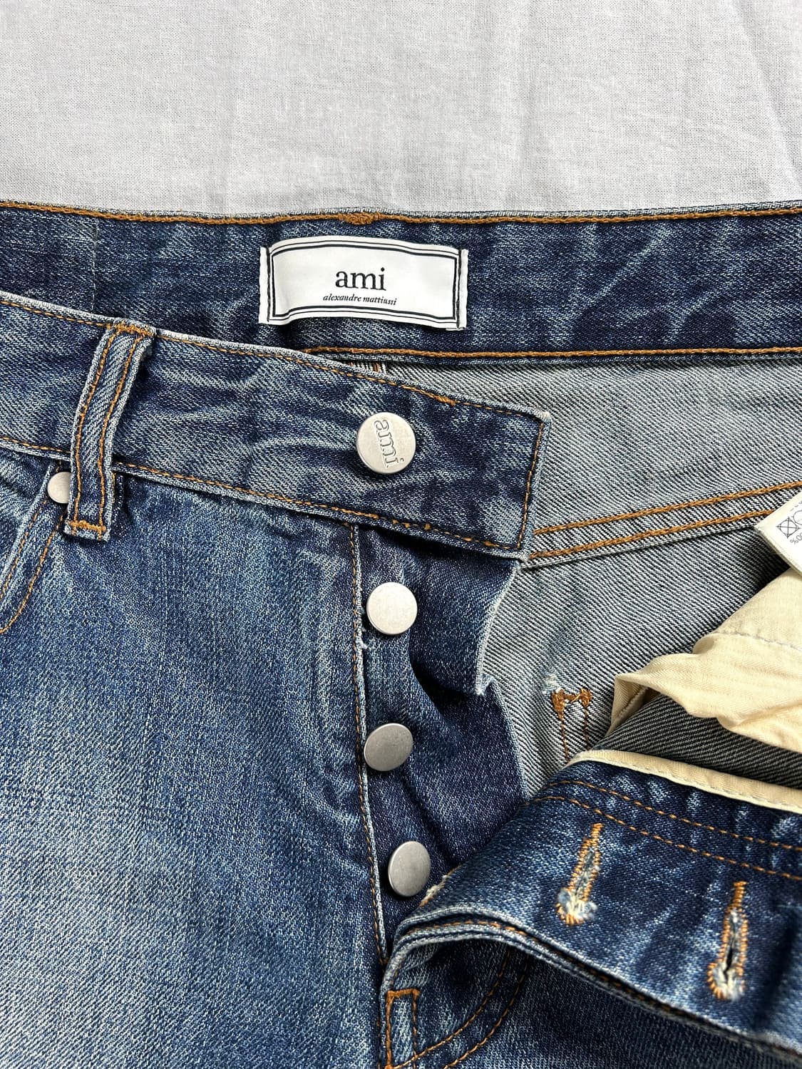 AMI Alexandre Mattiussi 데님 팬츠 상품이미지4