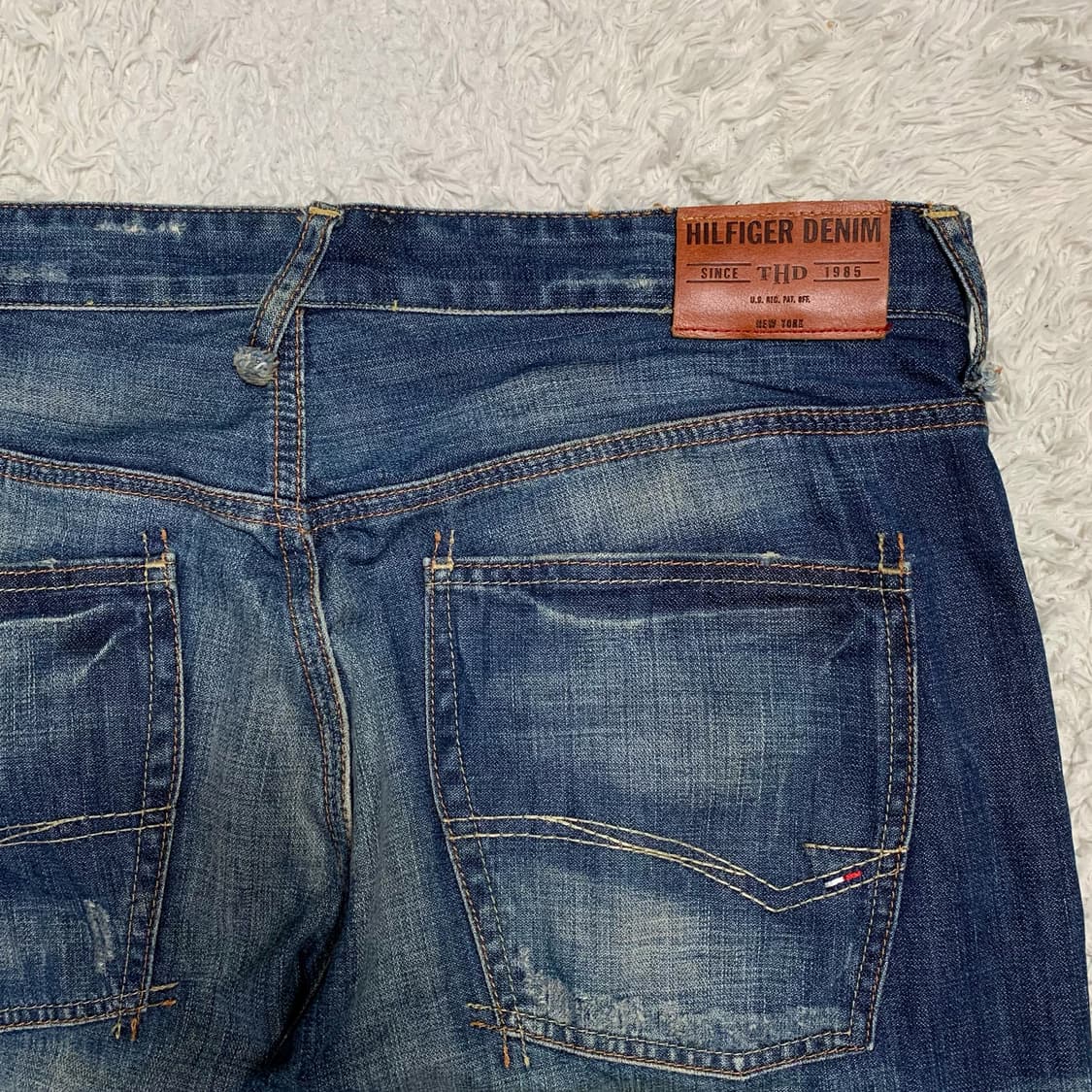 [37] 힐피거 데님 와이드 스트레이트핏 데님팬츠 상품이미지1