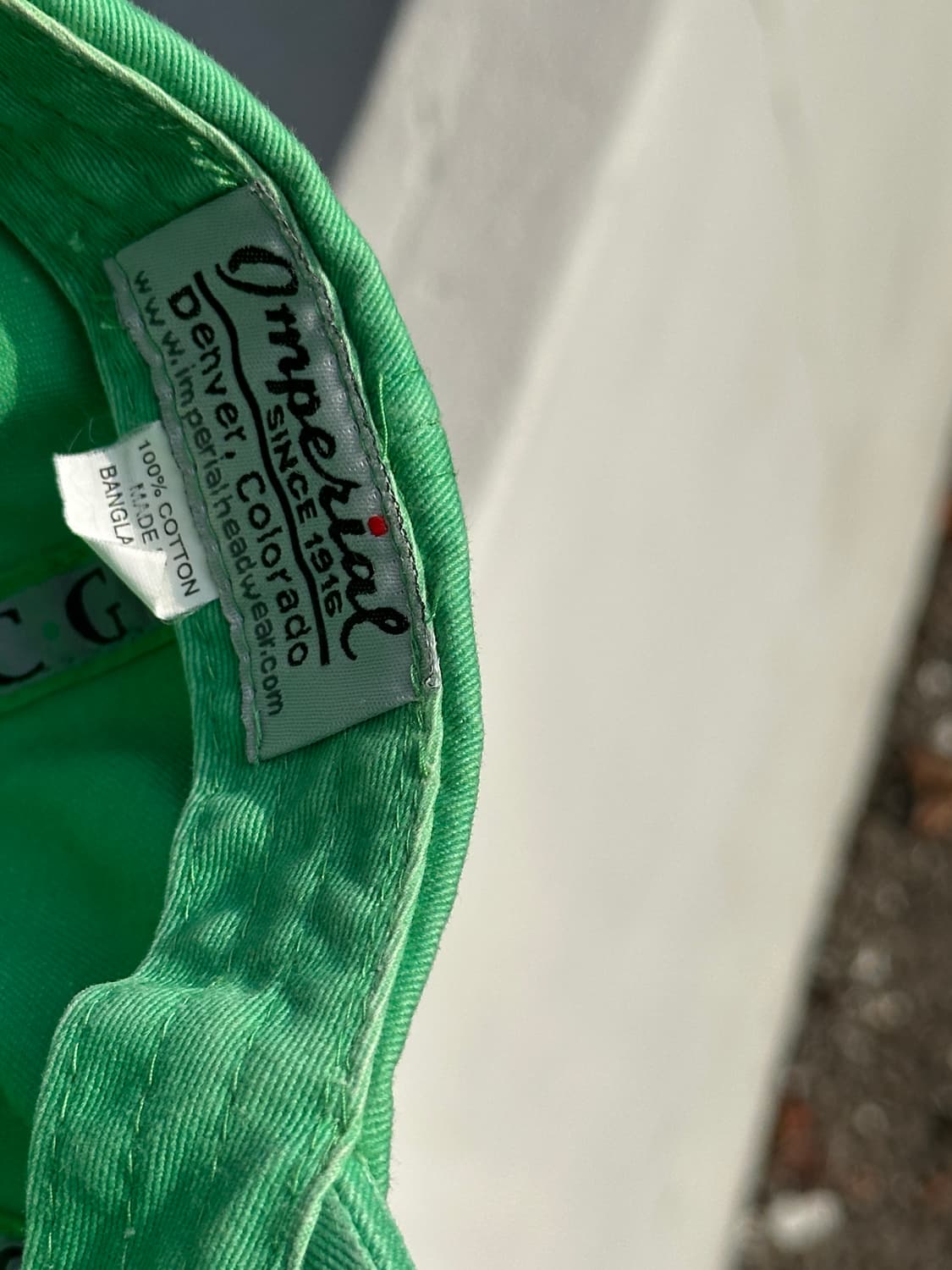 [F] 로열 콜우드 로고 그린톤 볼캡 모자 상품이미지8