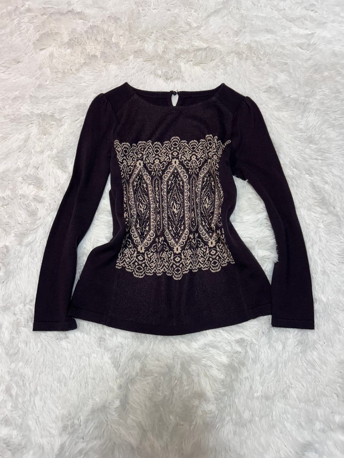 goth puff knit sleeve 상품이미지1