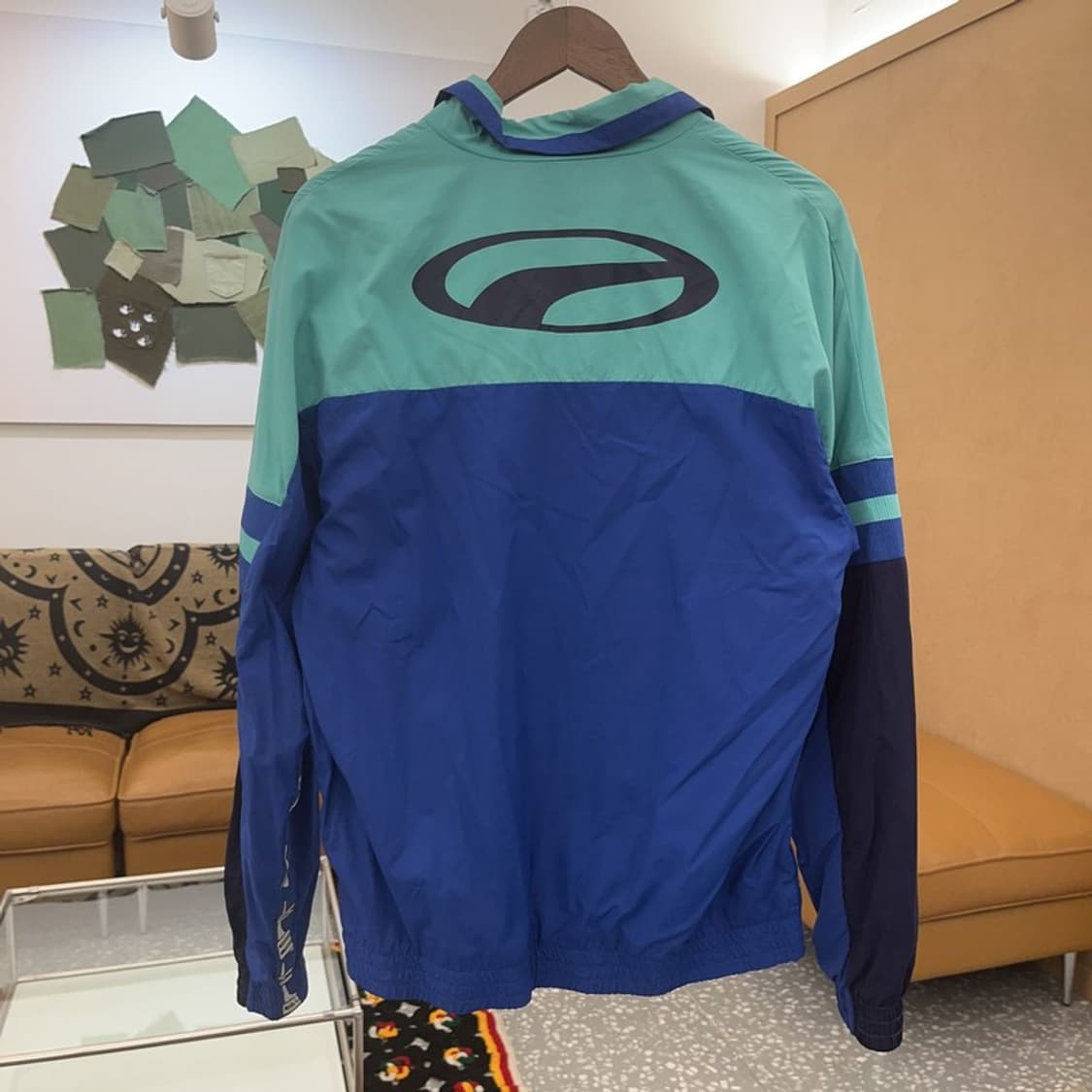 푸마 올드스쿨 레트로 윈드브레이커 배색 바람막이 S C08020 상품이미지4