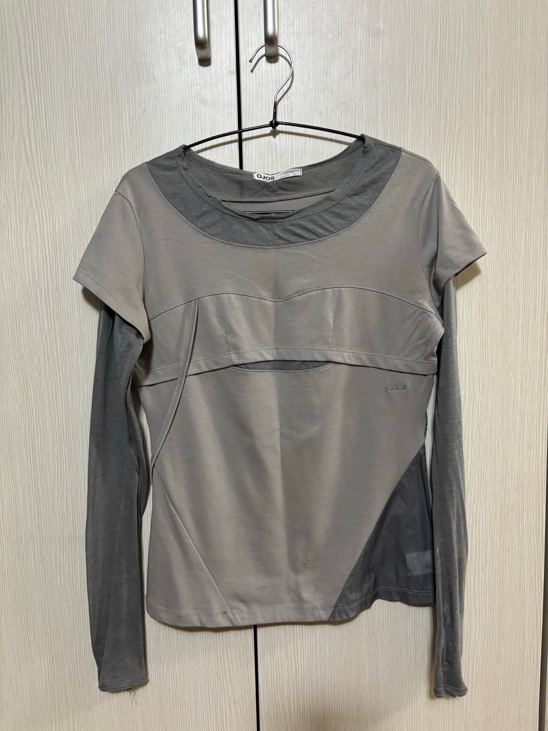 OJOS 긴팔 레이어드 티셔츠 상품이미지3