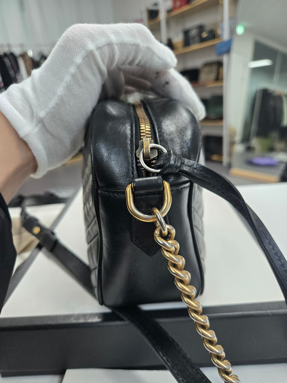 [50%세일] 구찌 마몬트 카메라백 상품이미지3