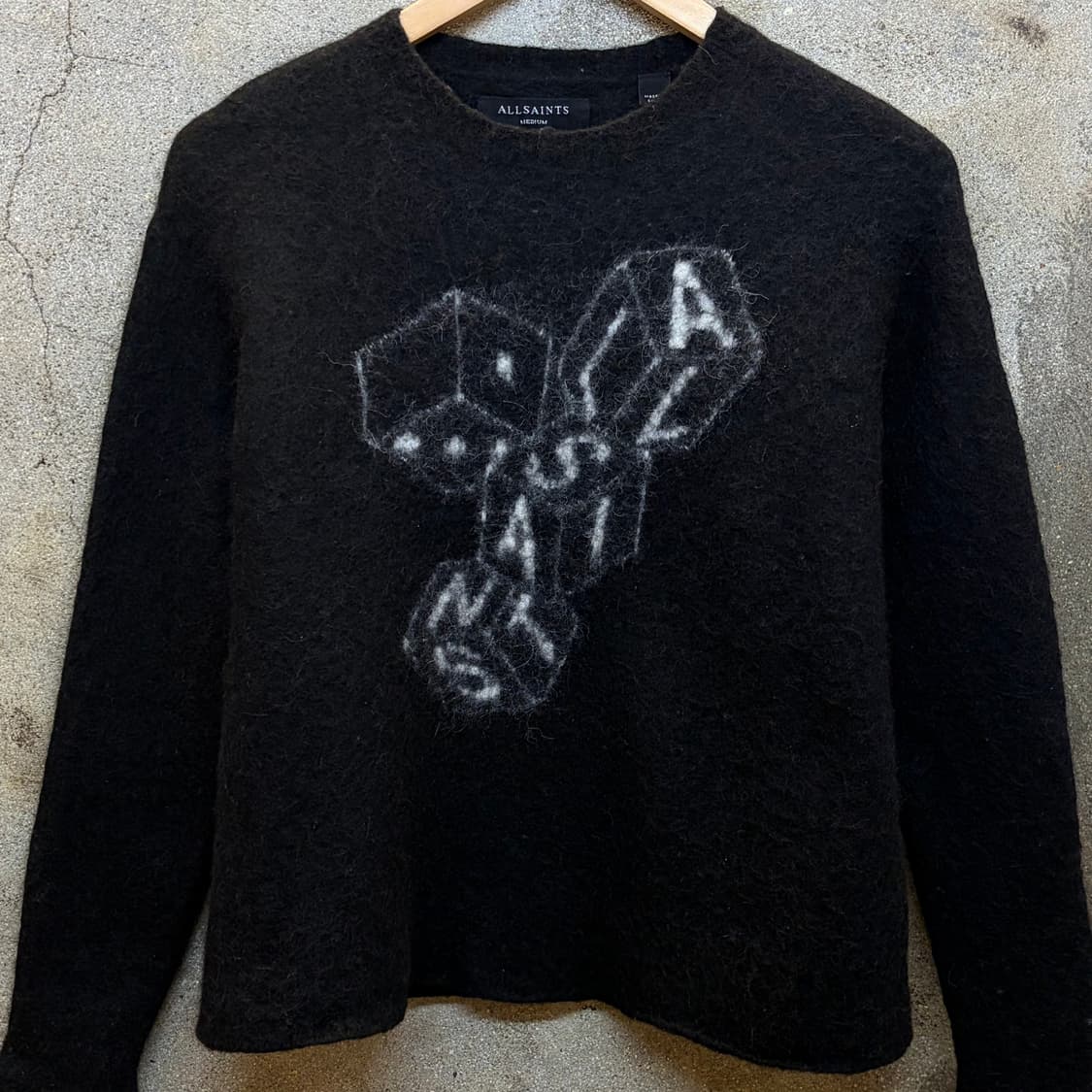 00s USA 빈티지 올세인트 니트 스웨터 상품이미지2