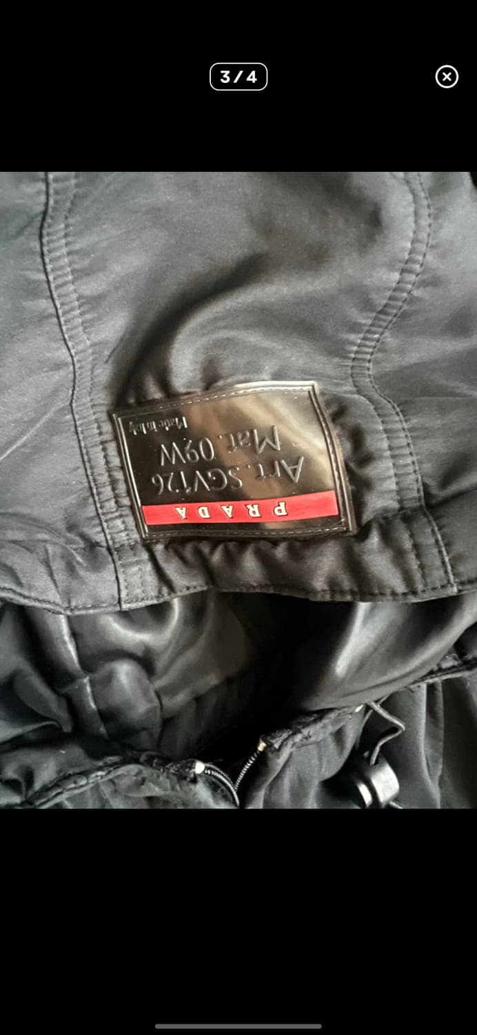  프라다 빈티지 스포츠 바람막이 자켓 상품이미지3