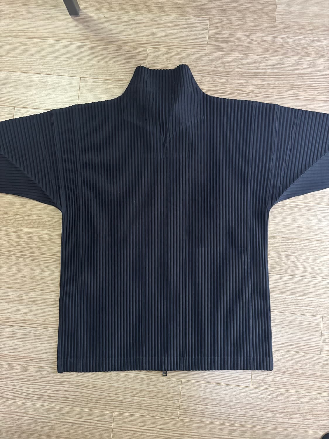 옴므플리세 이세이 미야케 집업 Navy - 3size 상품이미지8