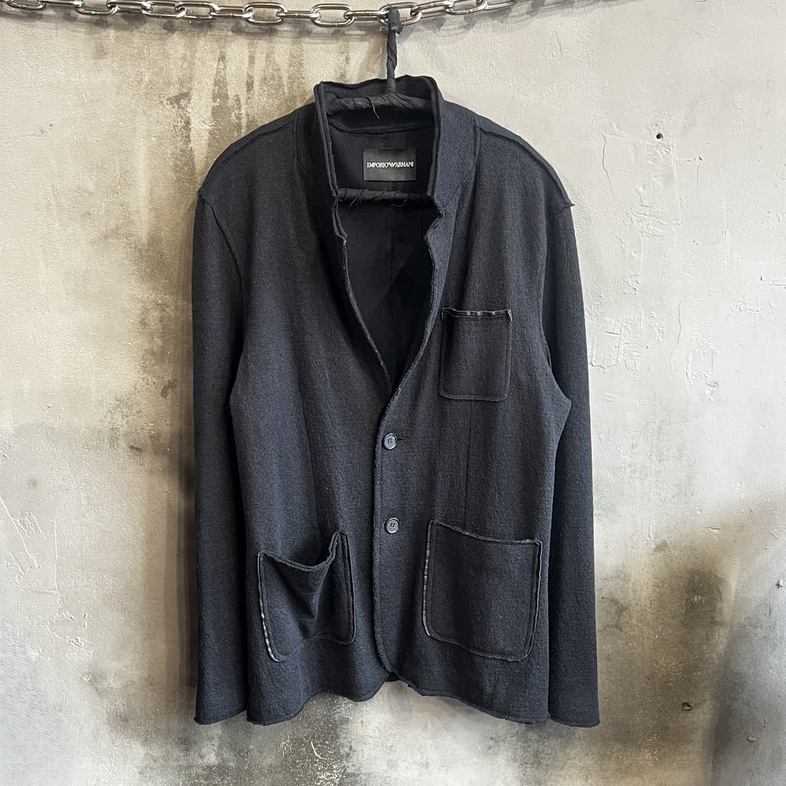 엠포리오 아르마니 콘스라스트 패널 자켓 상품이미지1