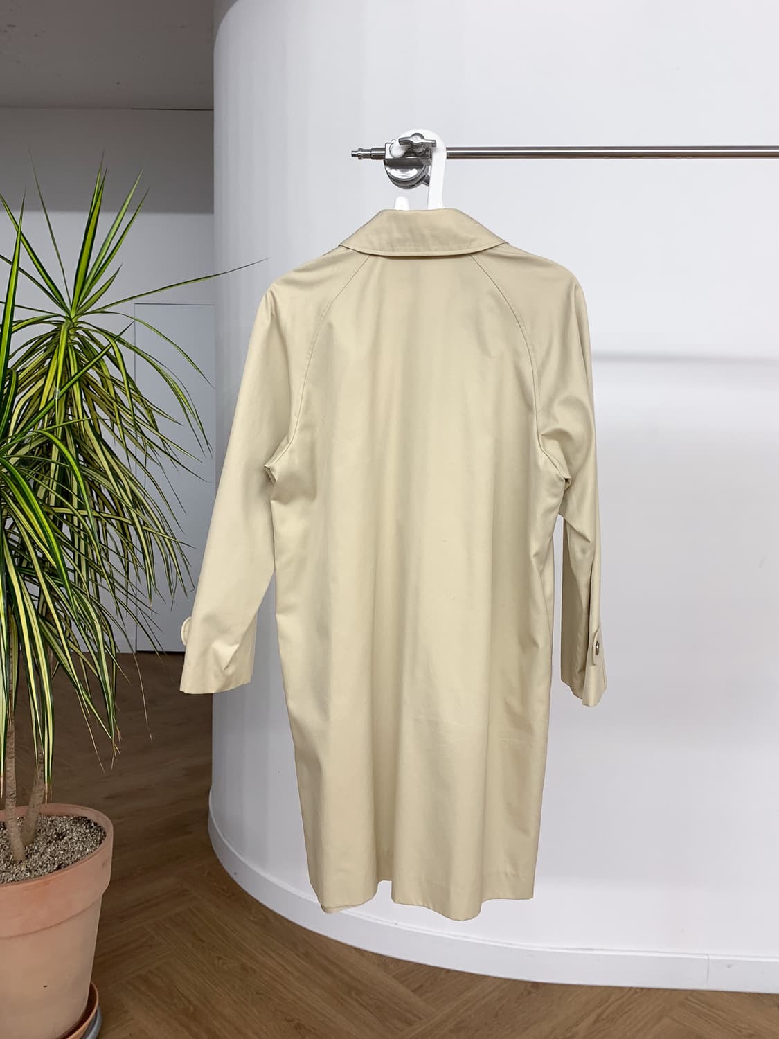 꾸레쥬 싱글 트렌치 코트 90  상품이미지5