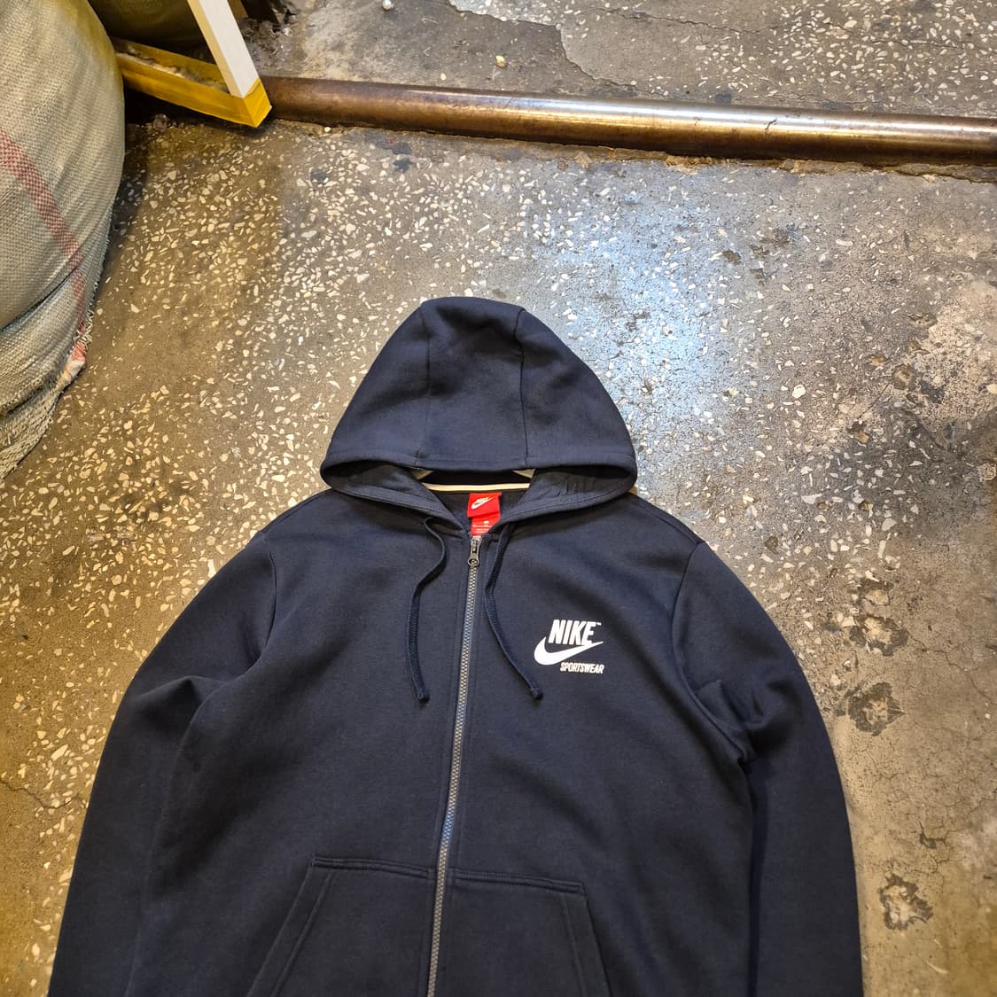 XL 나이키 네이비 빅로고 후드집업  상품이미지7