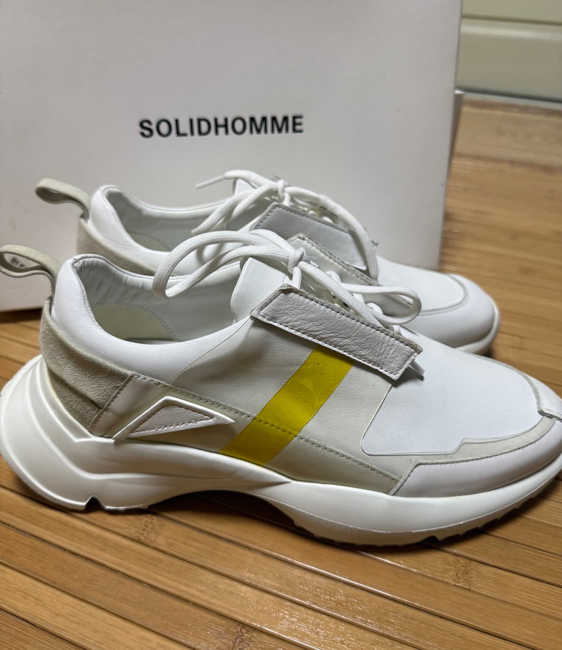 솔리드옴므 30주년 컬렉션 어글리 스니커즈(택포함) 상품이미지2