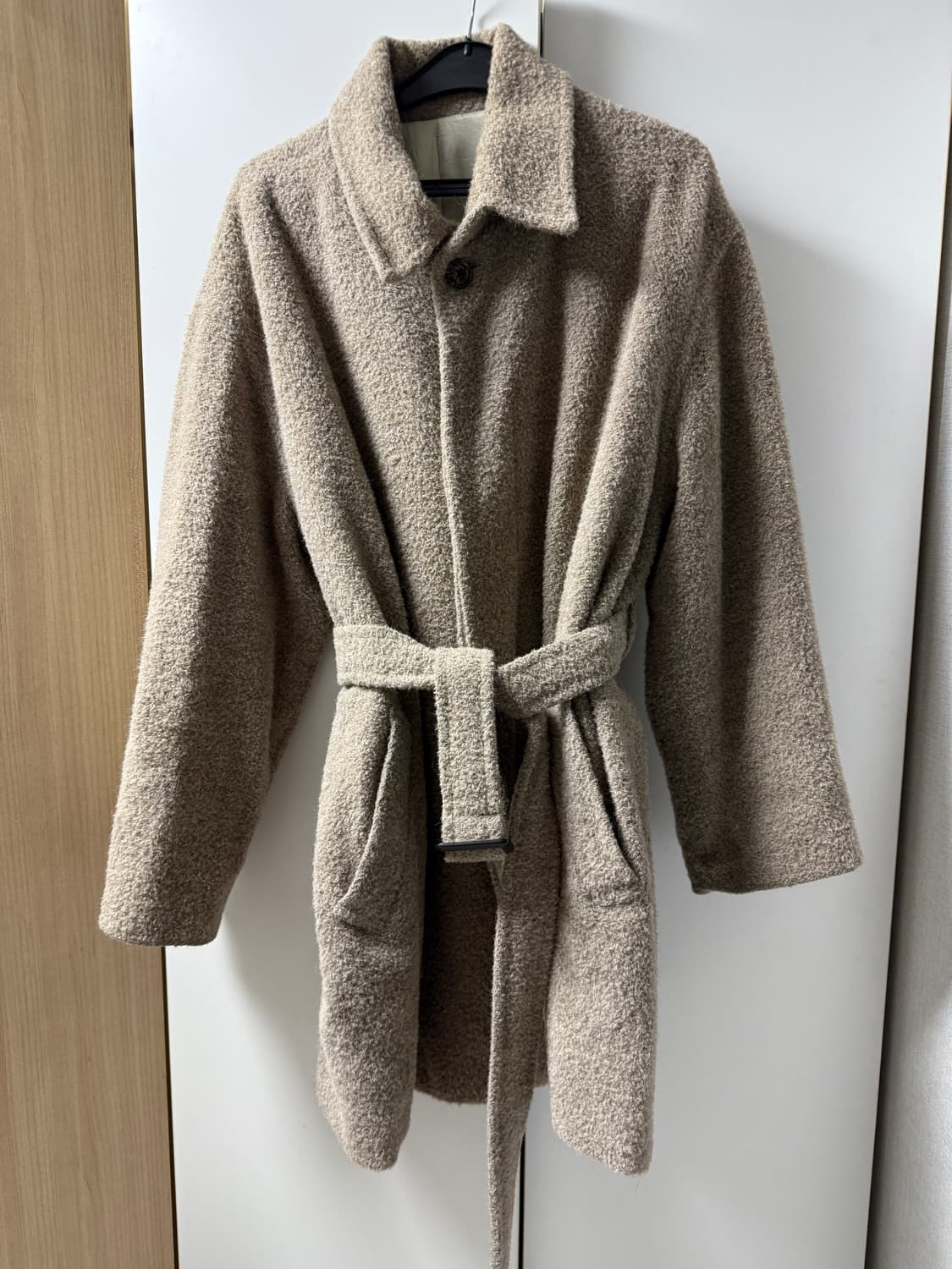 솔리드옴므 우영미 부클반코트 상품이미지1