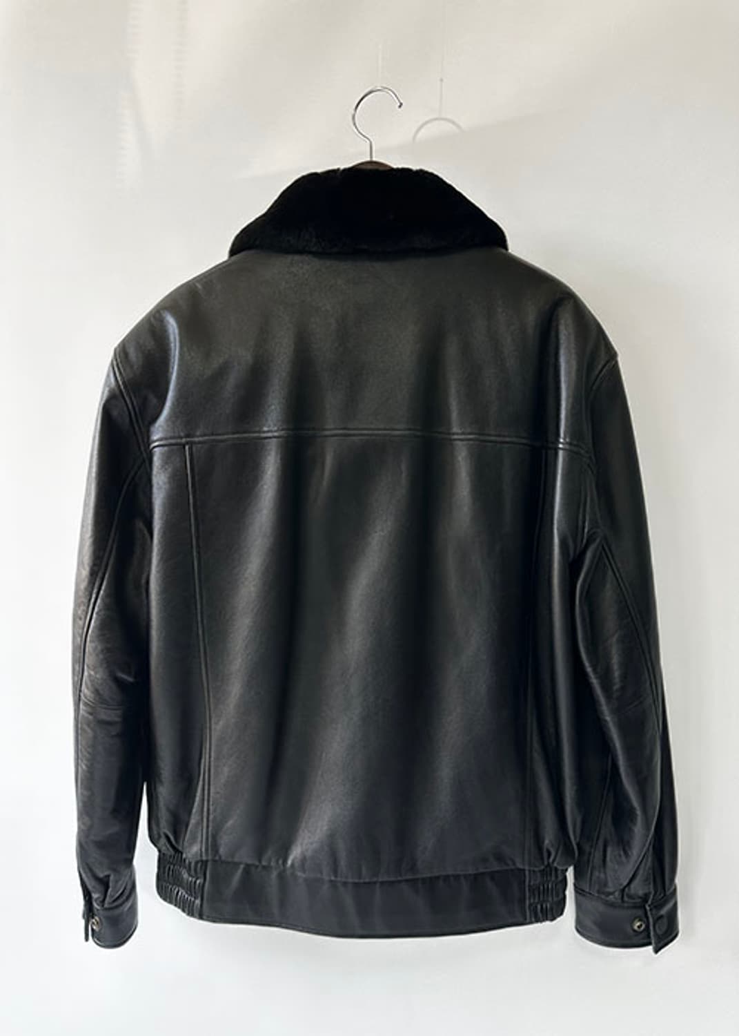 [105] ELK  NOSAMOURS 양가죽 봄버 점퍼 상품이미지3