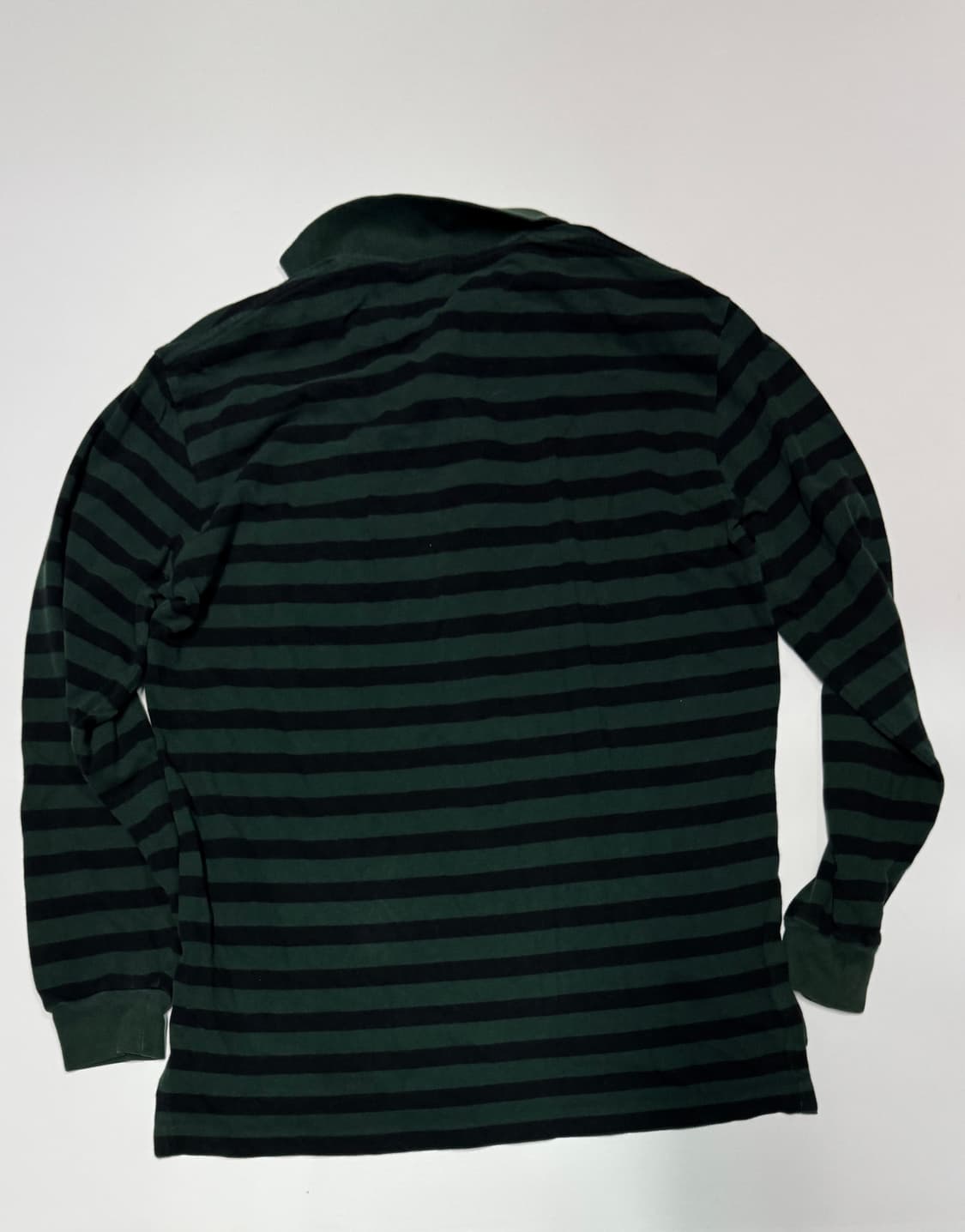 폴로 랄프로렌 스트라이프 블랙 포니 긴팔 카라티 상품이미지2