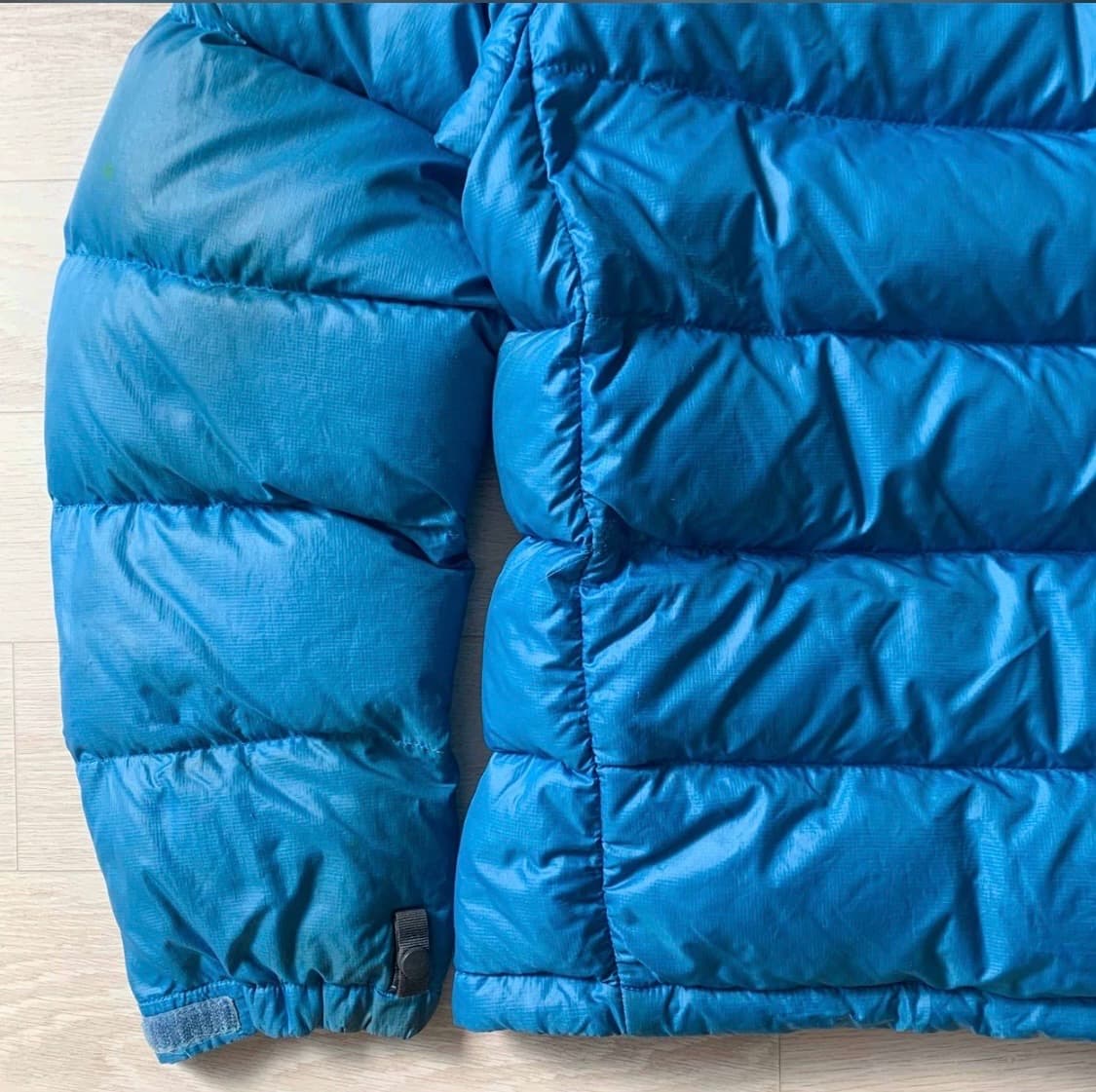 노스페이스 700 다운 패딩 스카이 블루 상품이미지7