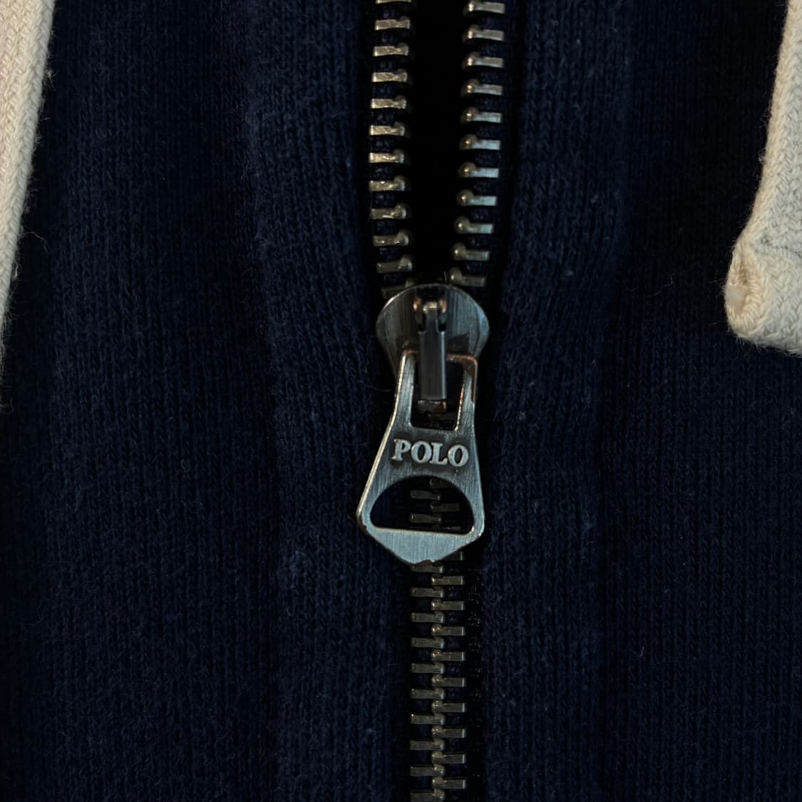 Polo  폴로 랄프로렌 자수 네이비 써멀 후드집업  상품이미지4