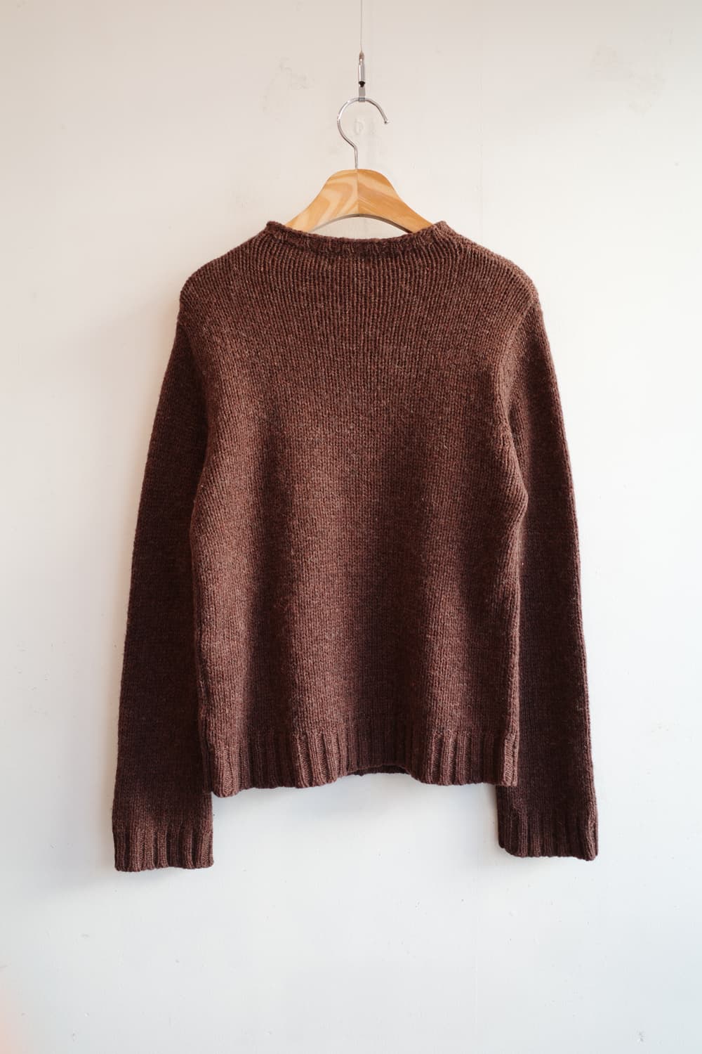 Japan brand 눈꽃 패턴 울 니트 상품이미지6