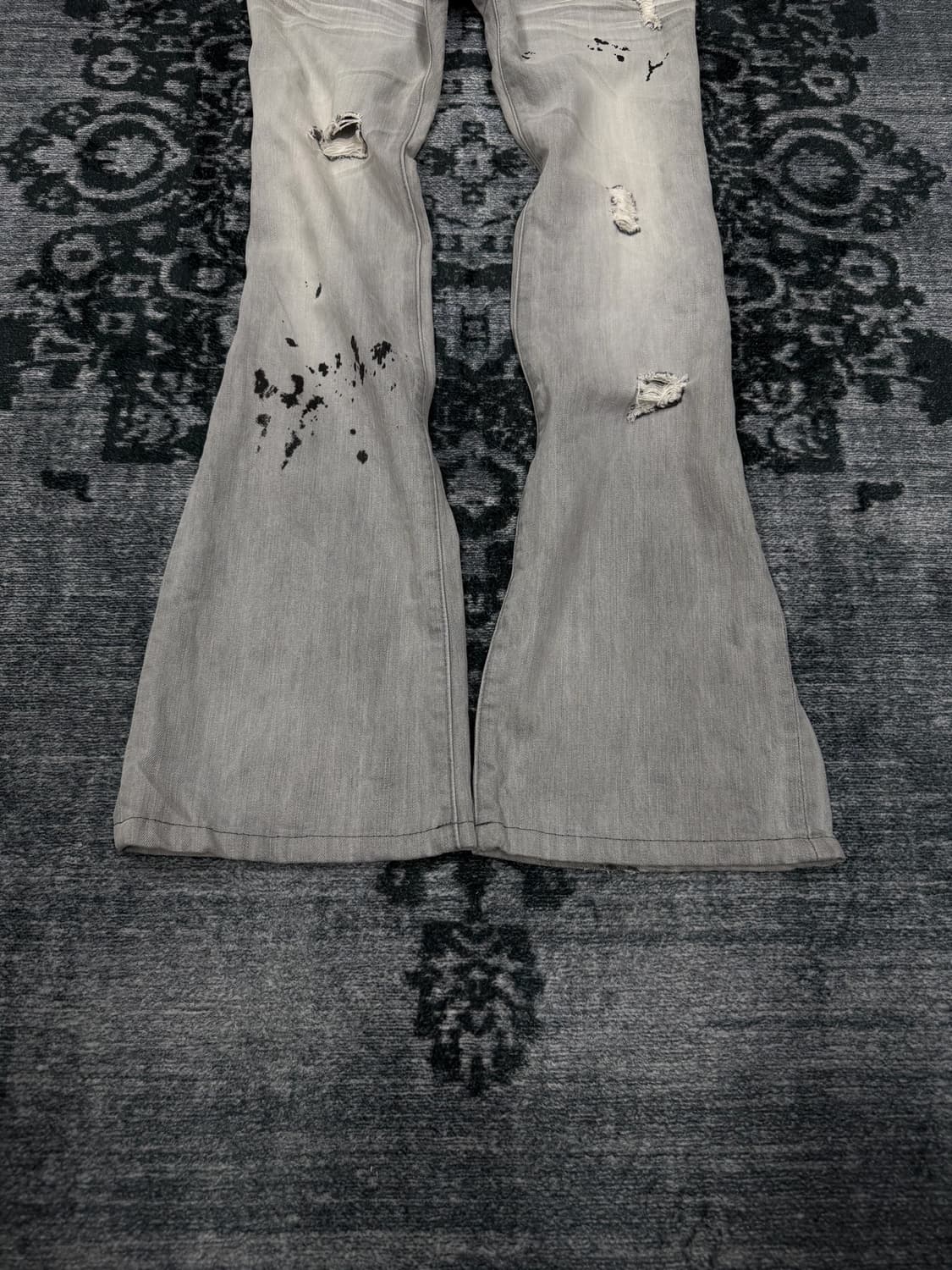 Semantic design 00s stud damaged grey de 상품이미지5