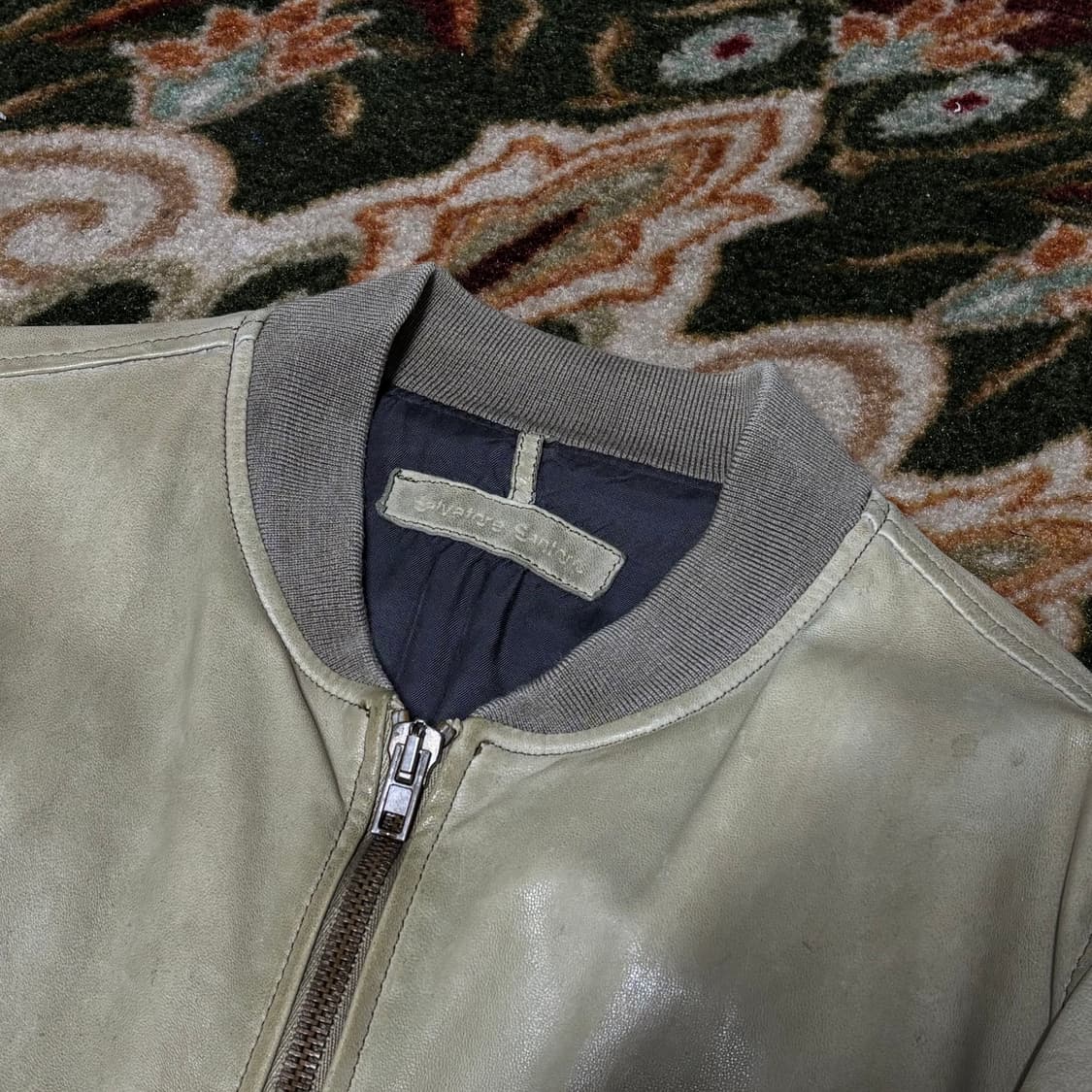 Made Italy Lamb Leather Jacket (L) 상품이미지2