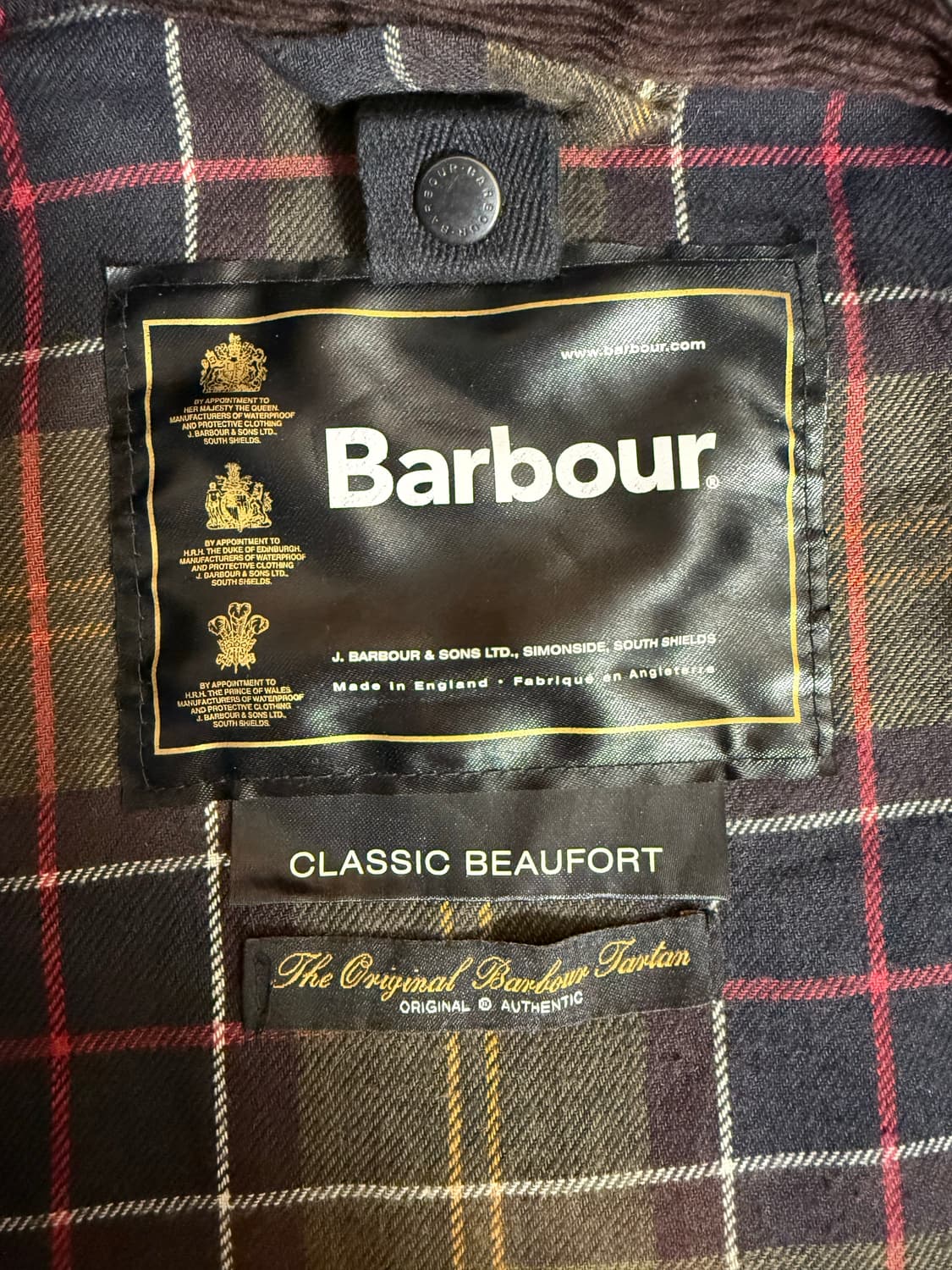 바버 클래식 뷰포트 Classic Beaufort 올리브 C36(91cm 상품이미지6