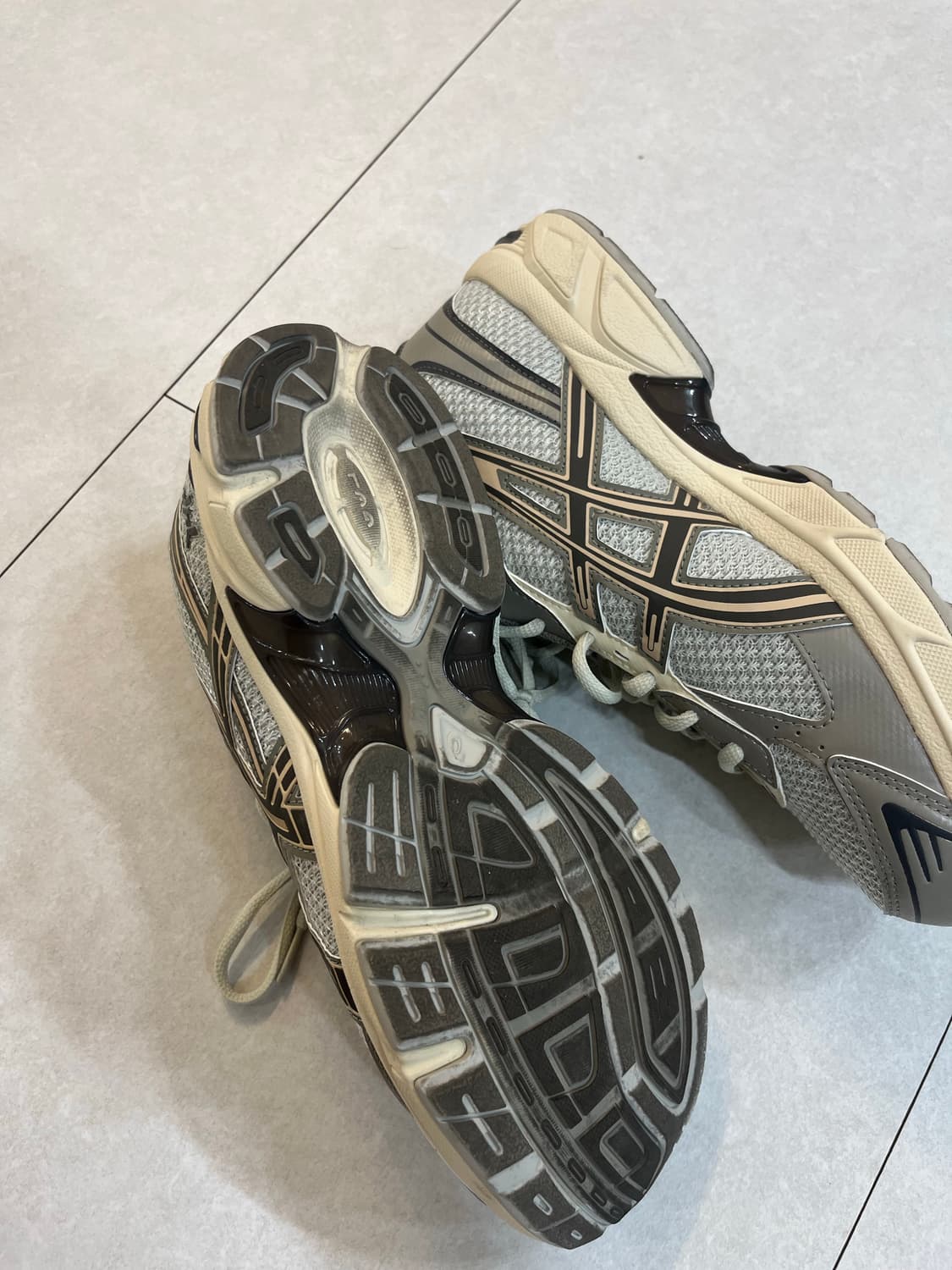 아식스 x I4P 젤 1130 글레이셔 그레이 밍크 270mm 상품이미지3