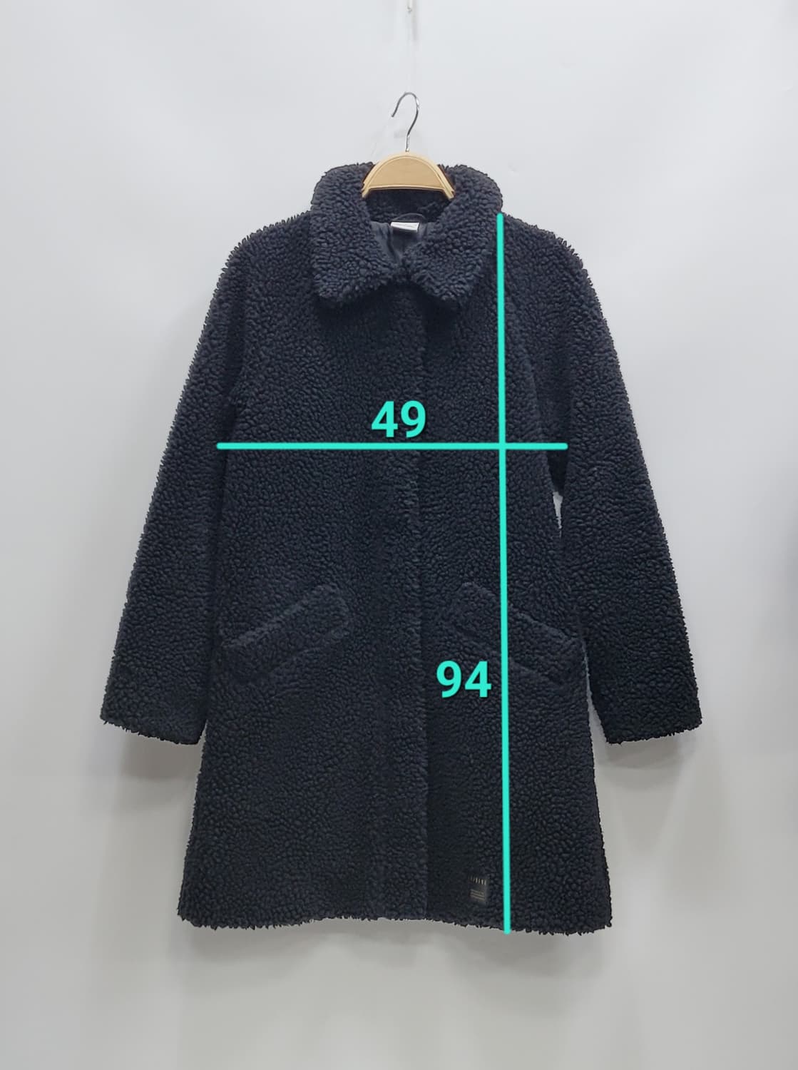 NIKE 22FW 나이키 세르파 후리스 롱 자켓 / 여 85 블랙 상품이미지10