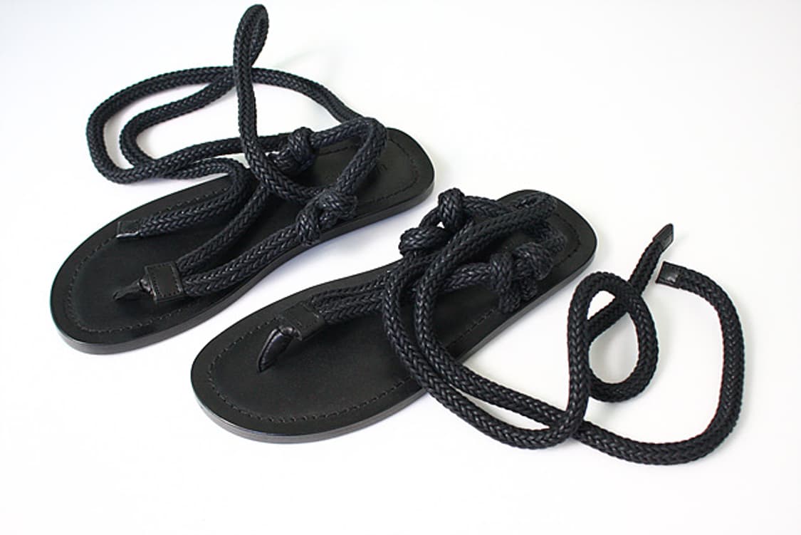 생로랑 SAINT LAURENT 누 피에 로프 가죽샌들 새상품(풀세트) 상품이미지4
