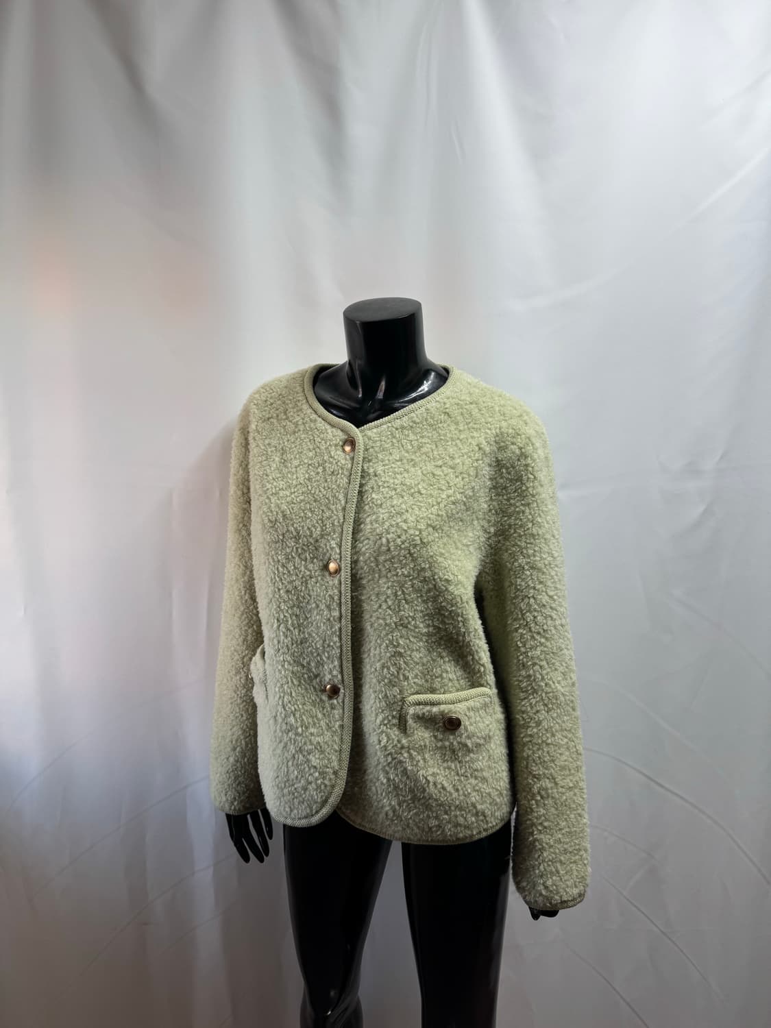 paul&joe / 폴앤조 양털 버튼 트위드 자켓 상품이미지1