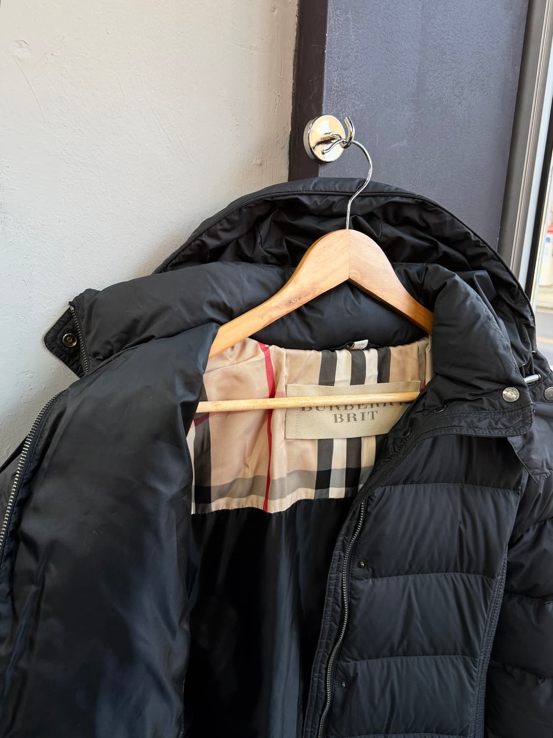 L/ 버버리 혹스히스 다운 롱패딩 자켓 상품이미지5